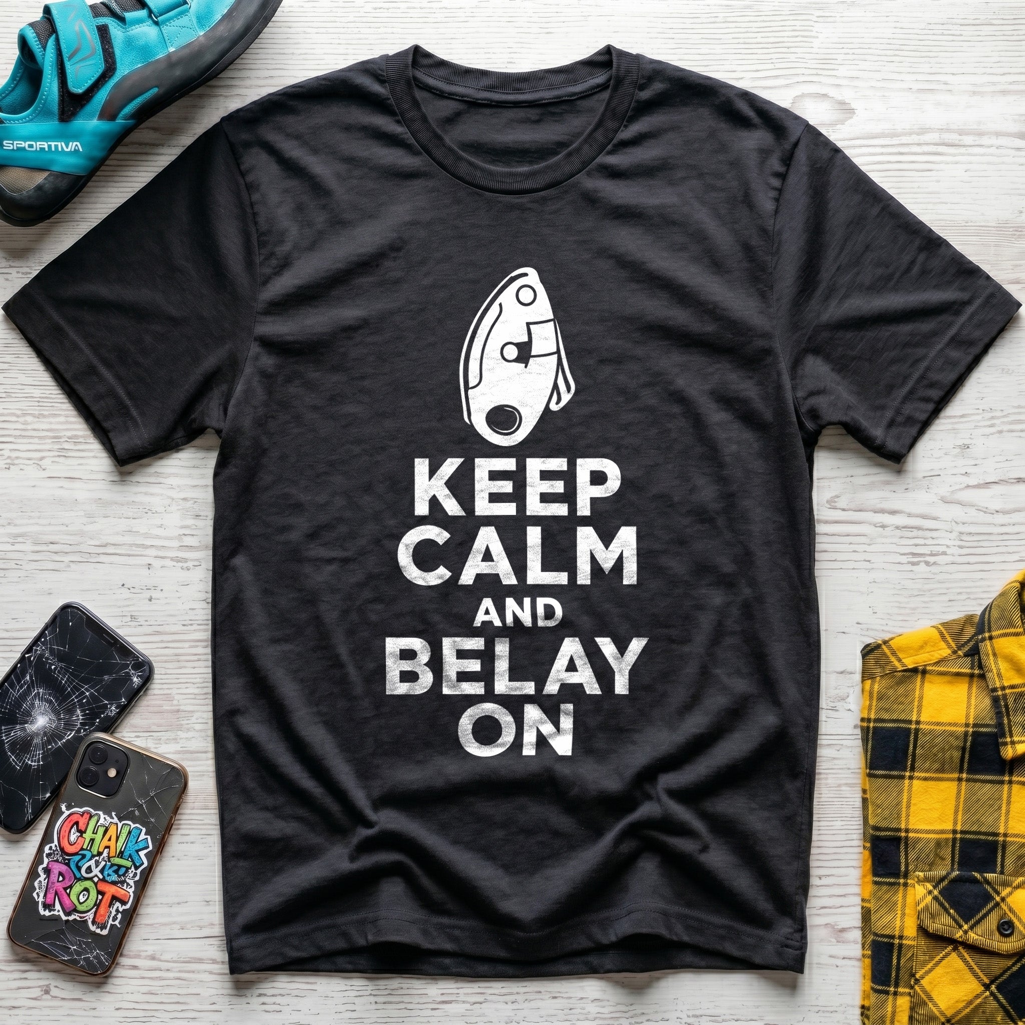 Belay On T-Shirt