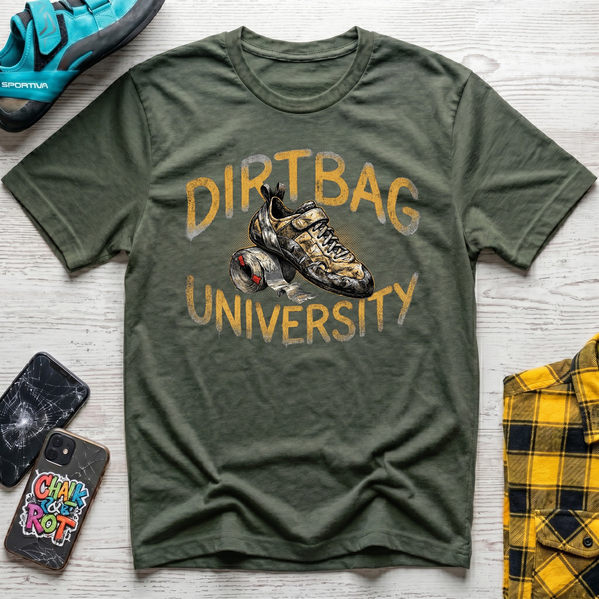 Dirtbag Graffiti Color T-Shirt