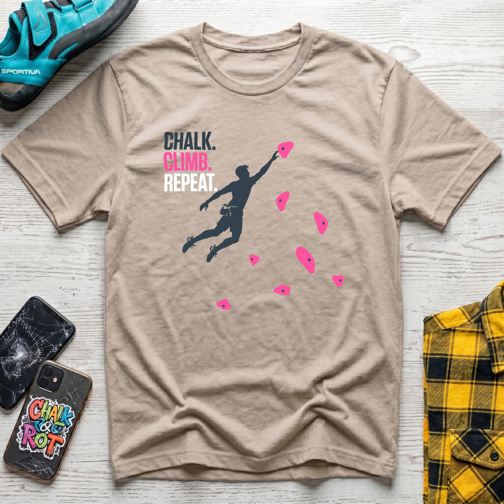 Chalk Climb Repeat T-Shirt