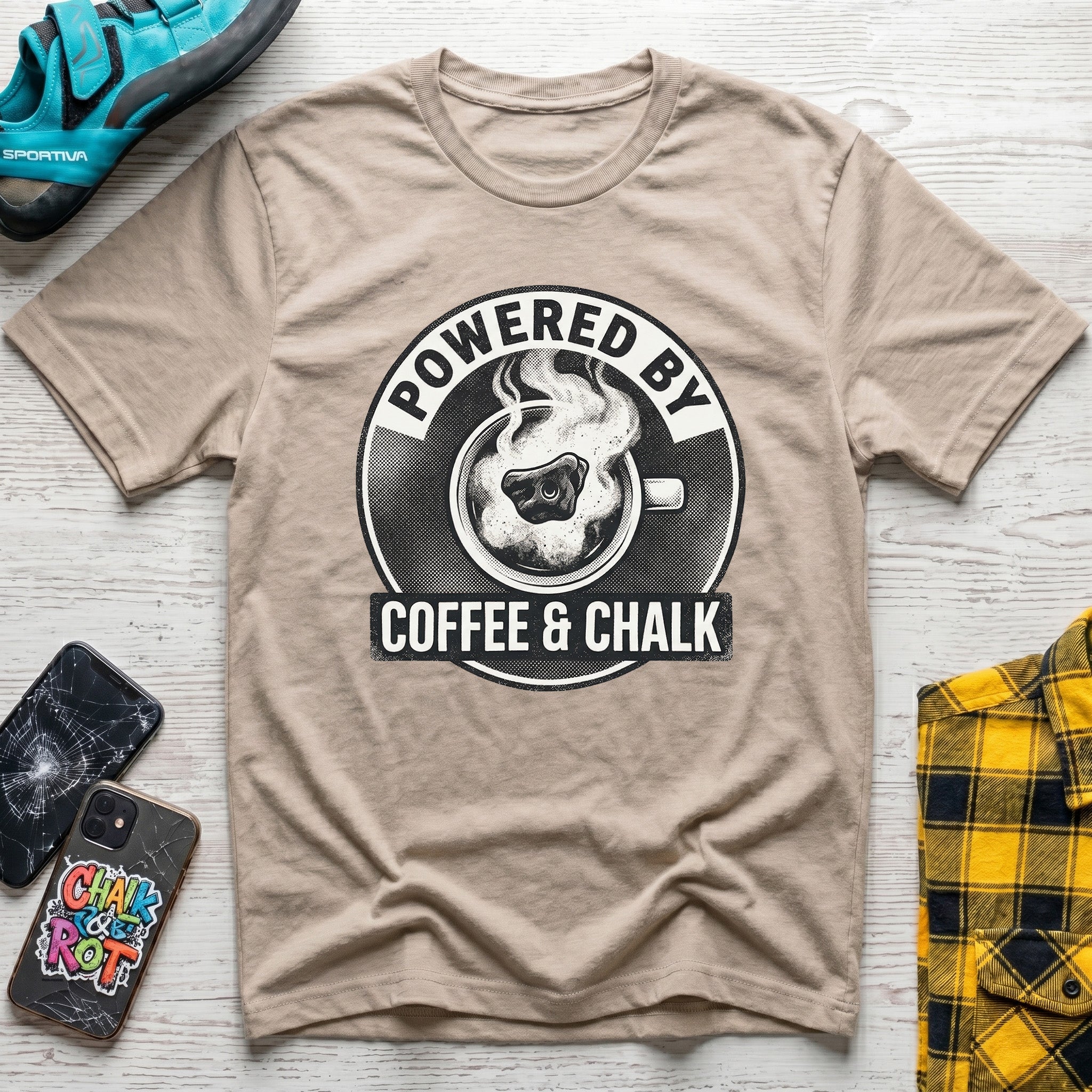 Coffee Chalk Logo T-Shirt