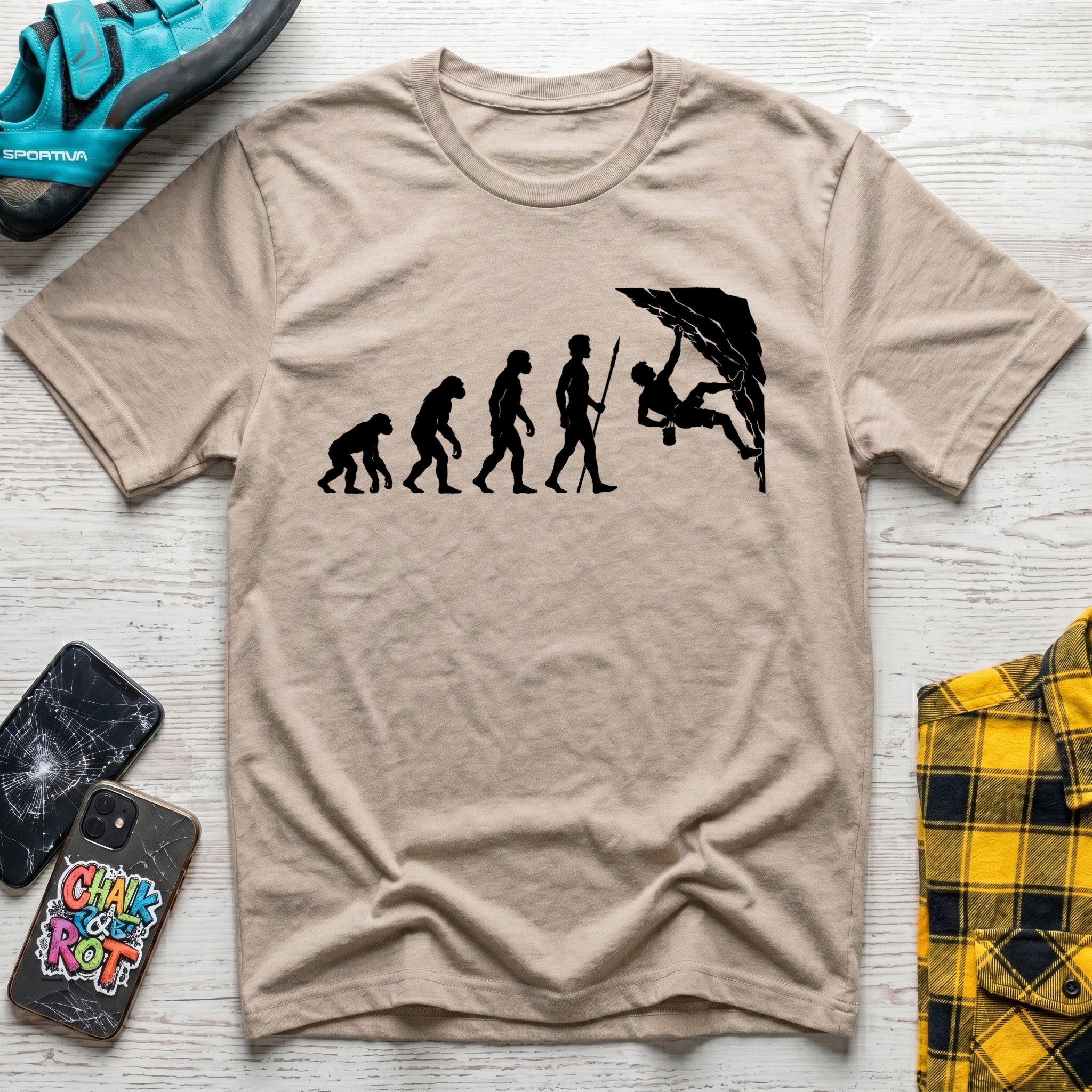 Evolution Of Climb T-Shirt