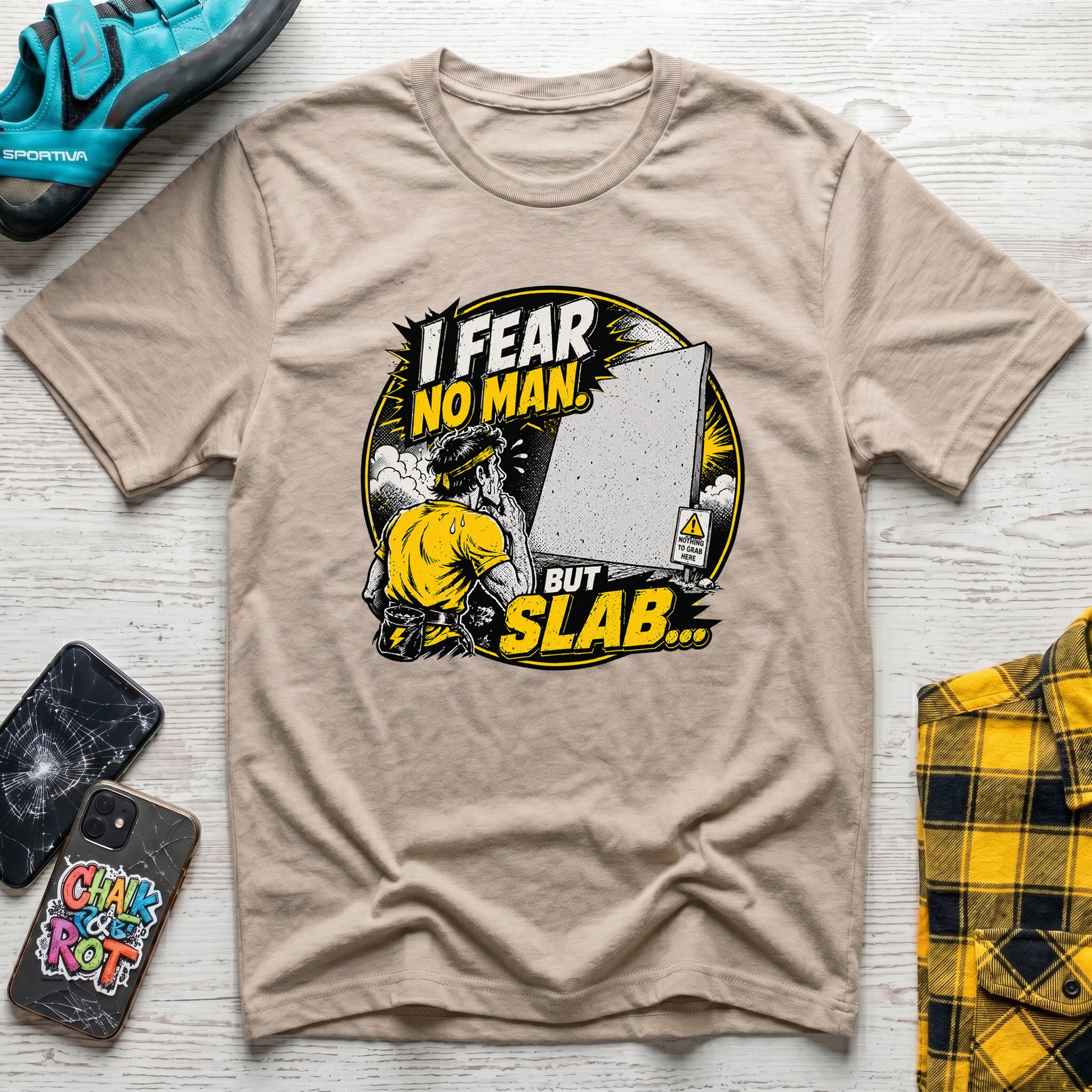 I Fear No Man Badge T-Shirt