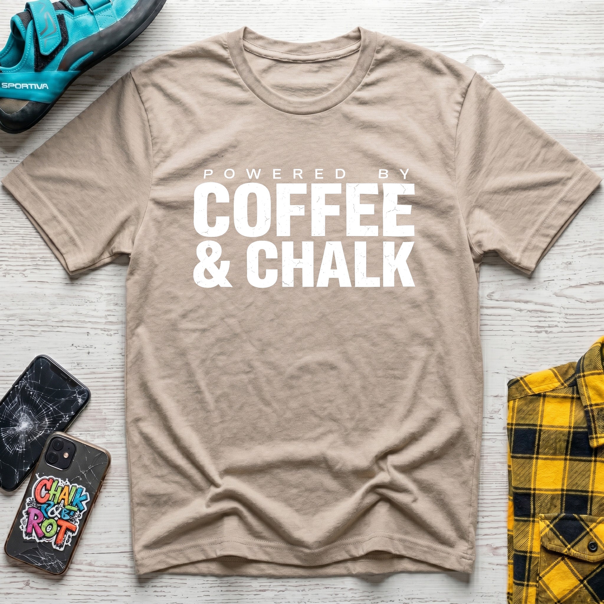 Coffee And Chalk T-Shirt