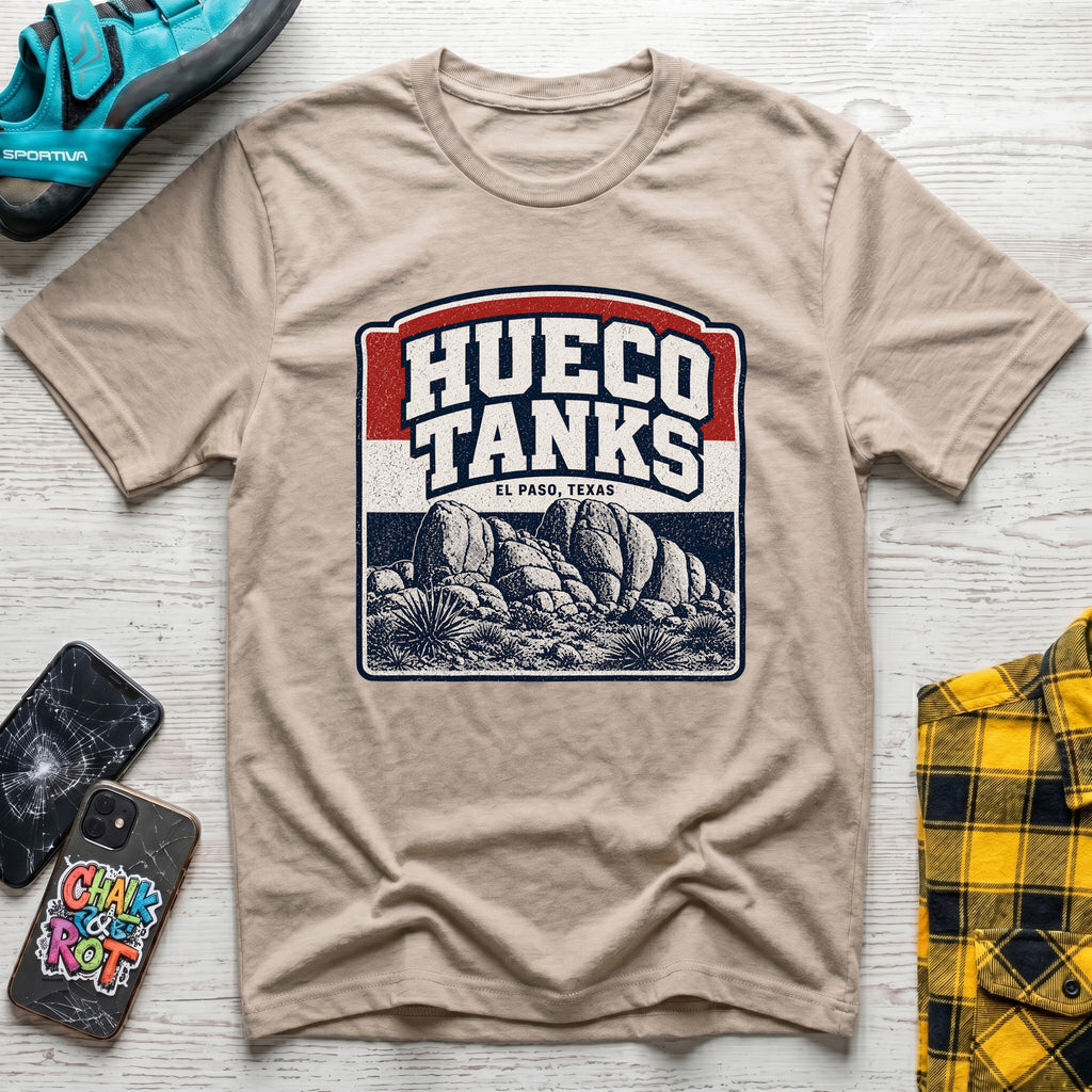 Hueco Tanks Flag T-Shirt