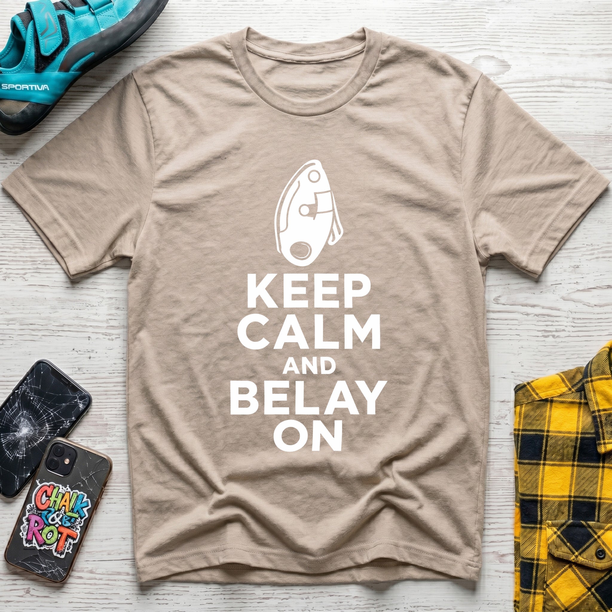Belay On T-Shirt