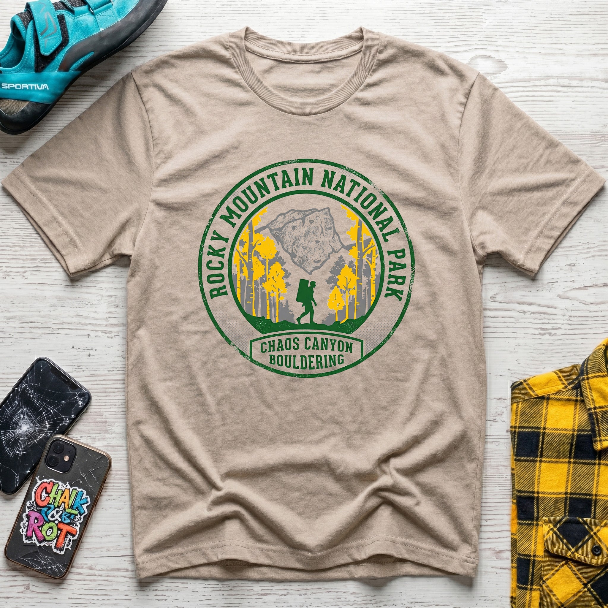 Rocky Mountain Badge T-Shirt