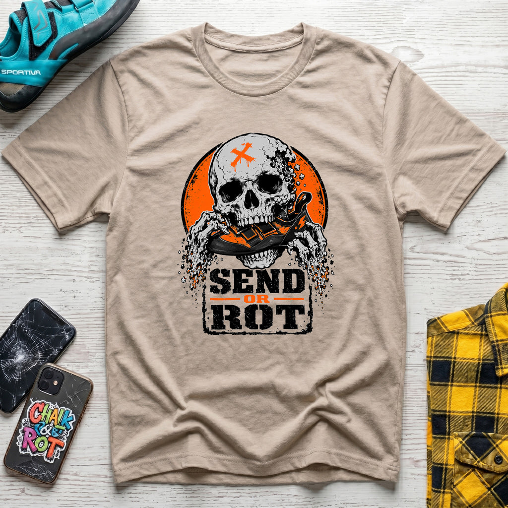 Send Or Rot Skull T-Shirt