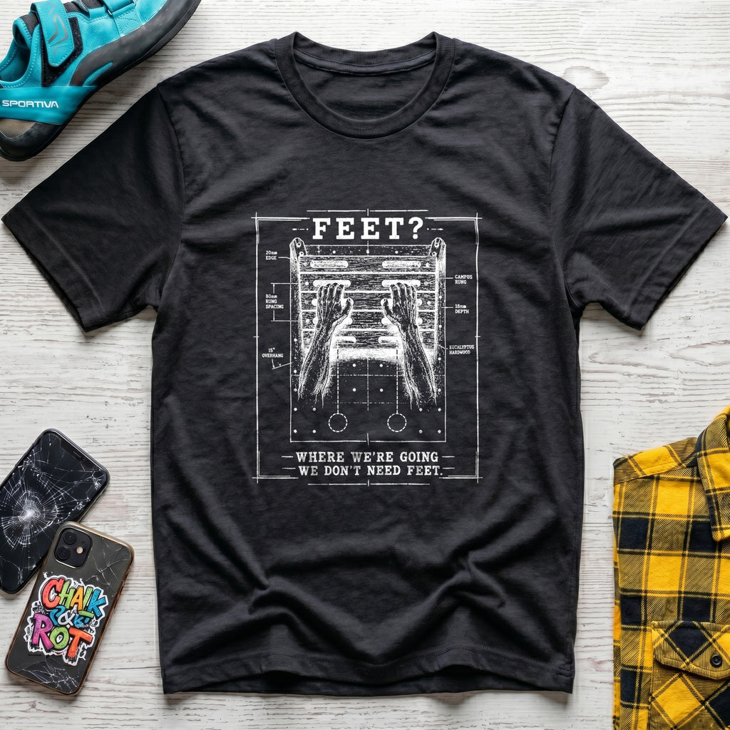 No Feet To Campus T-Shirt