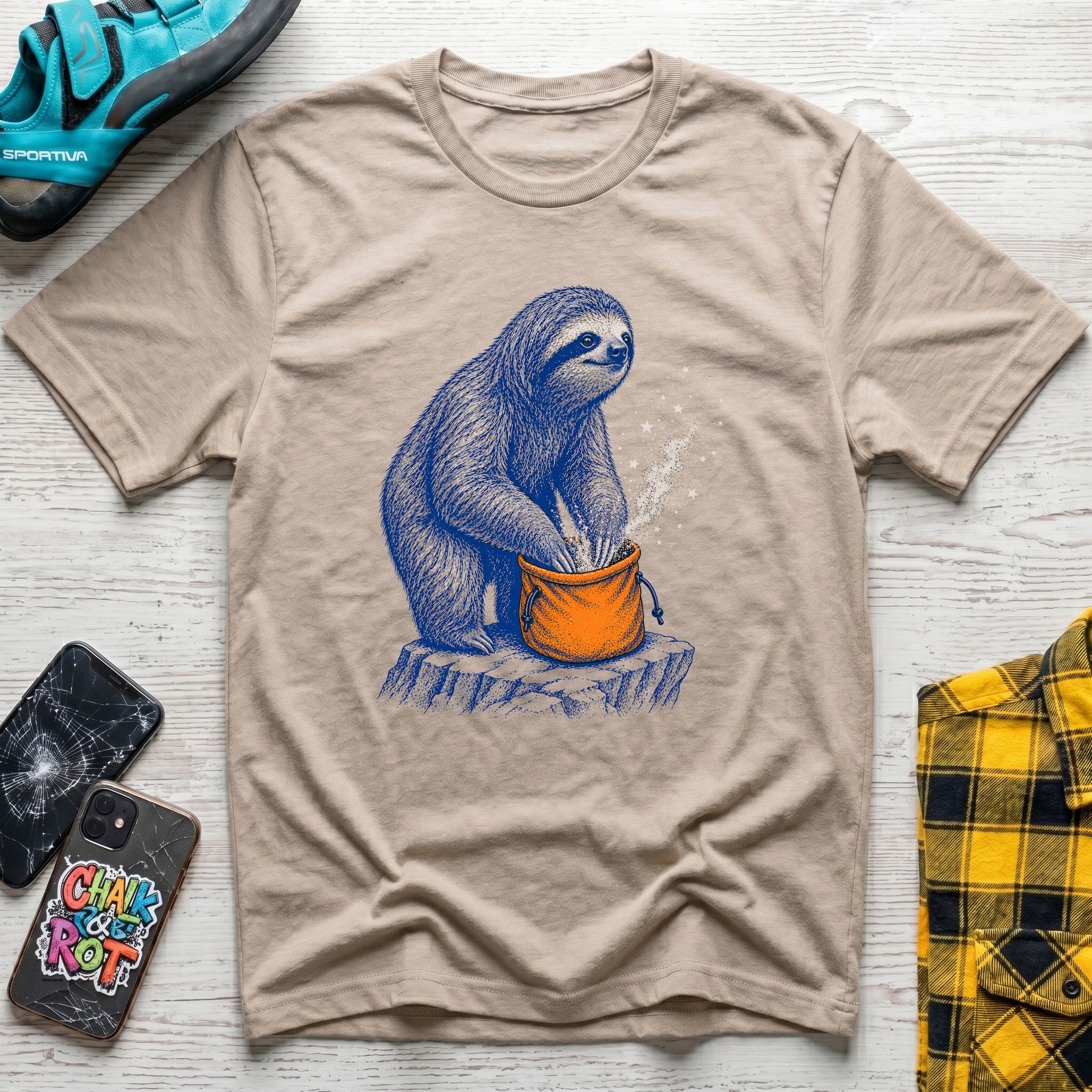 Sloth Chalk T-Shirt