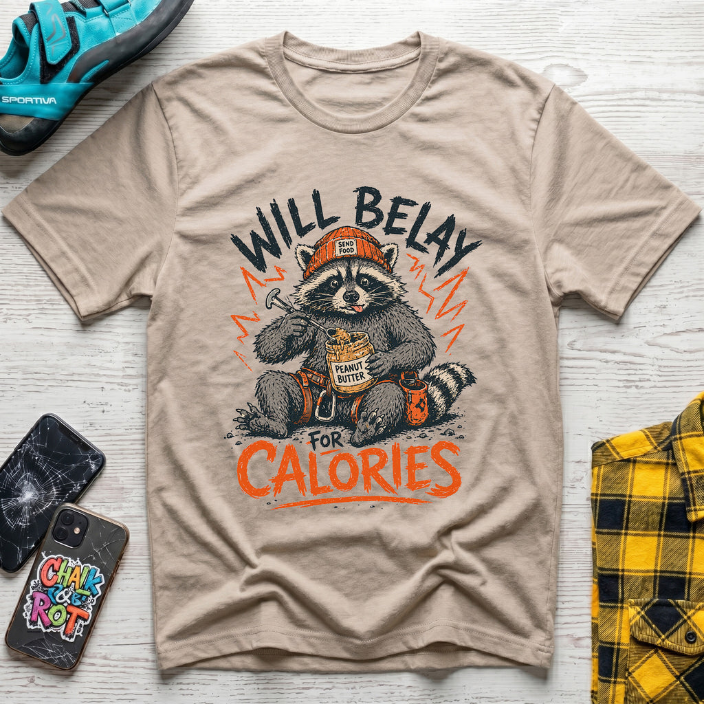 Belay For Calories T-Shirt
