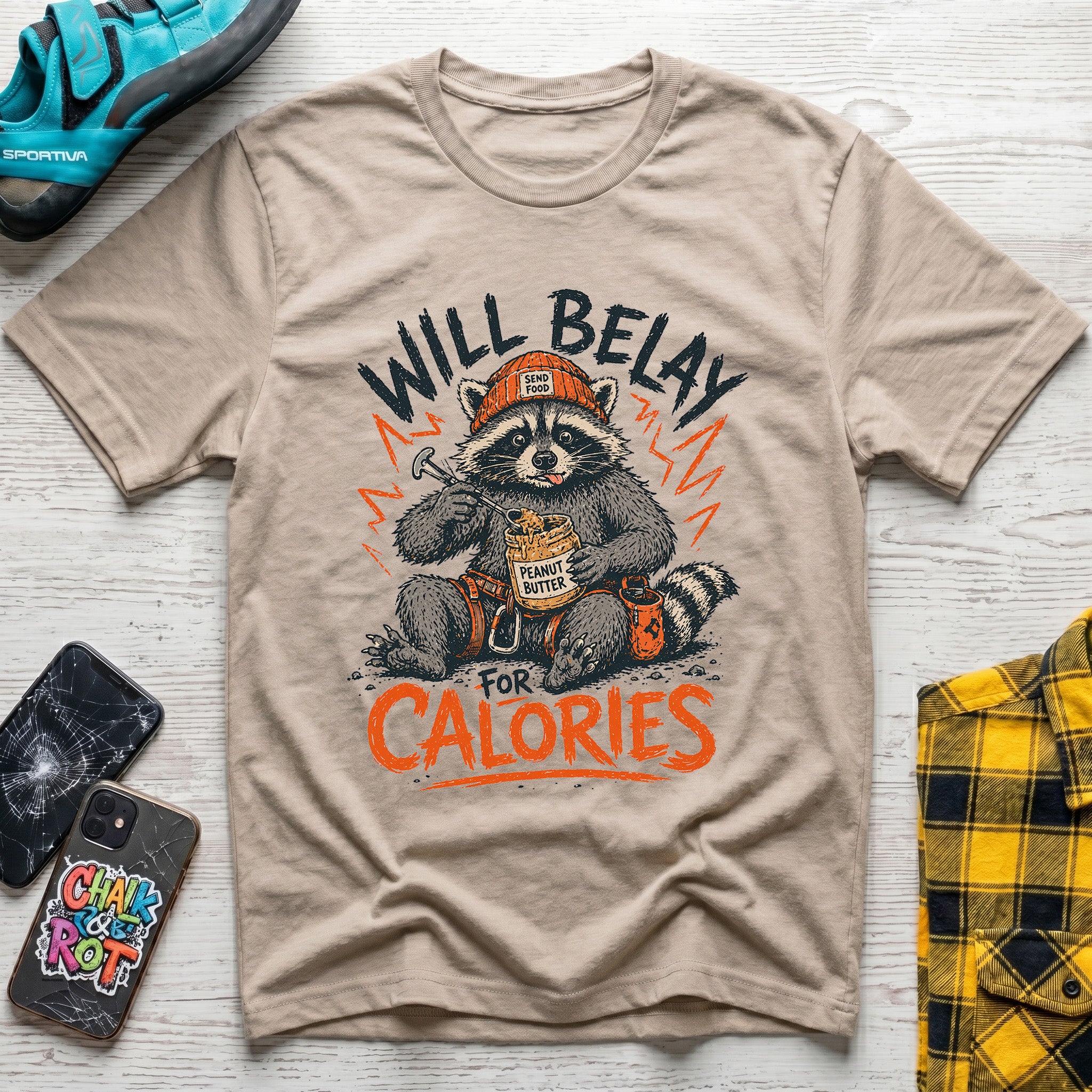 Belay For Calories T-Shirt