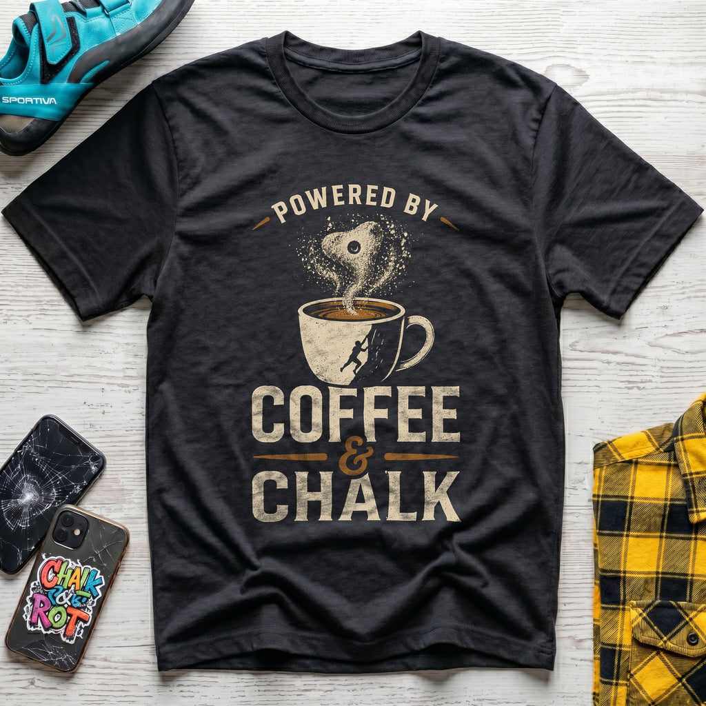 Powered By Coffee And Chalk T-Shirt