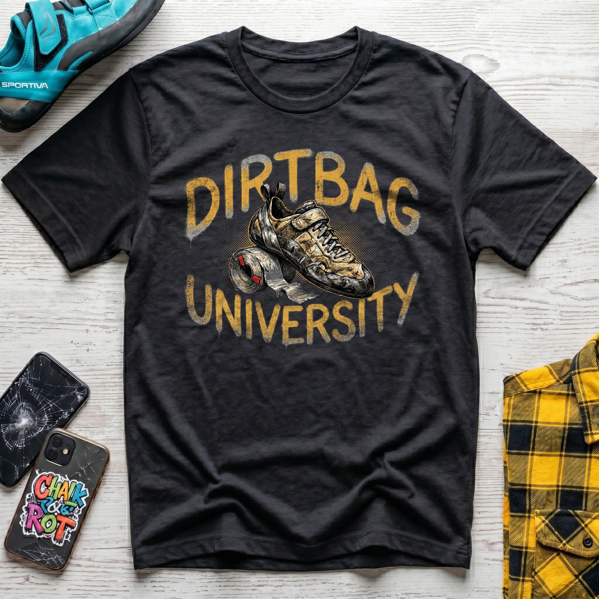 Dirtbag Graffiti Color T-Shirt
