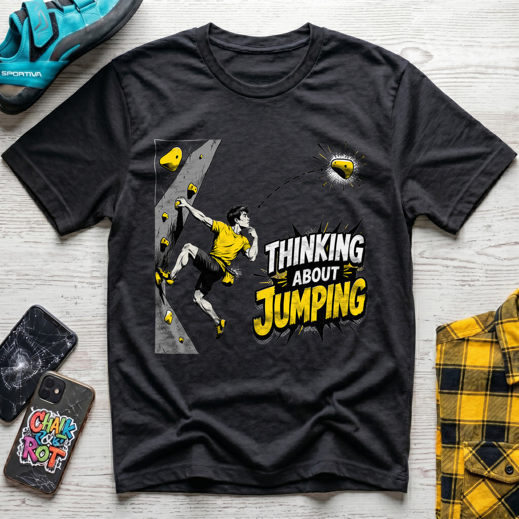 Thinking About Jumping T-Shirt