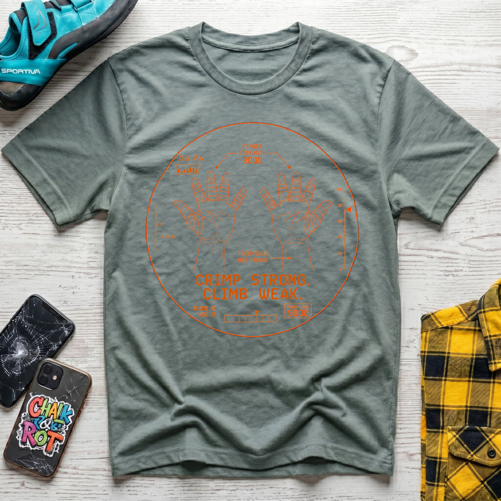 Crimp Strength 9000 T-Shirt