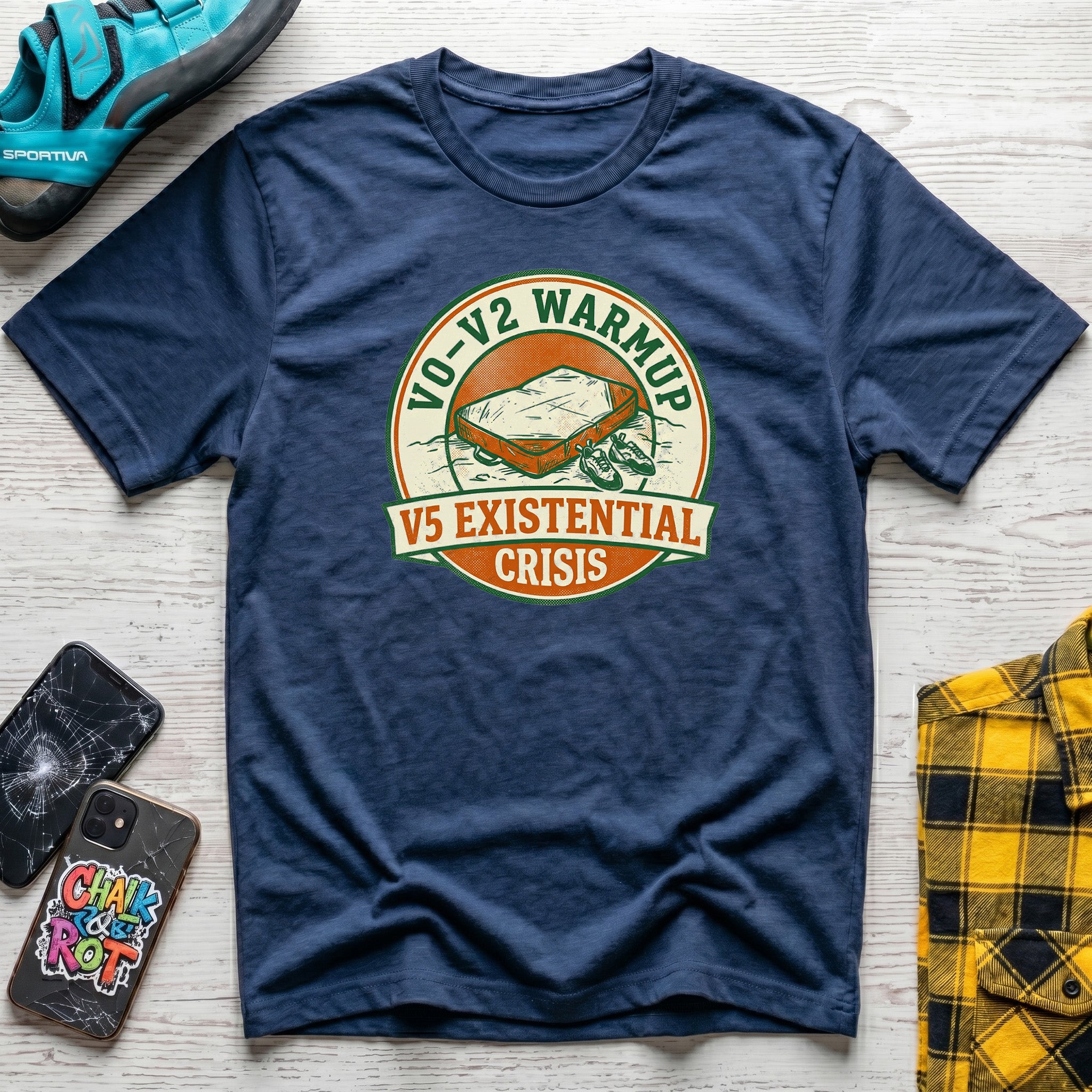 V5 Crisis  Badge T-Shirt