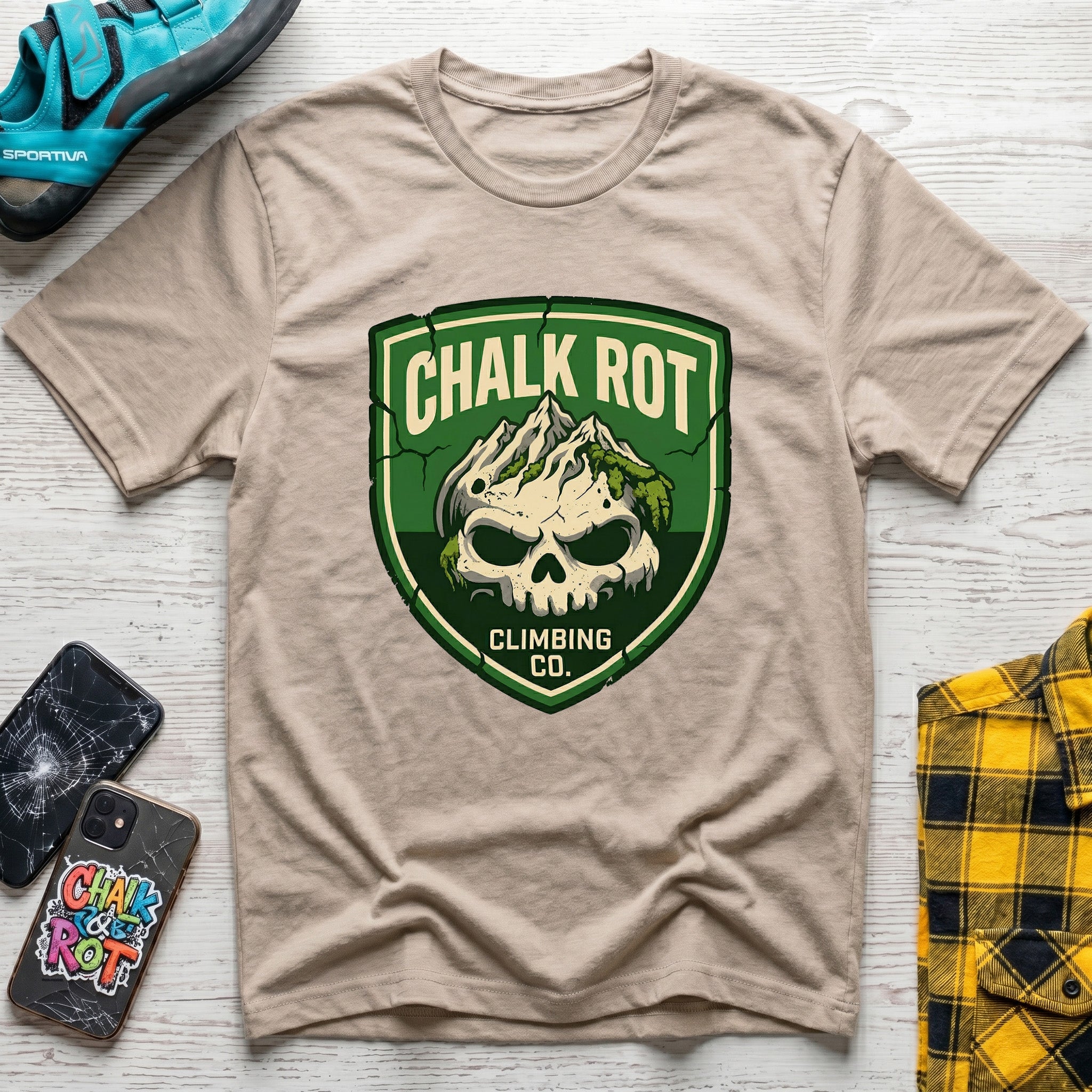 Chalk Rot Badge T-Shirt