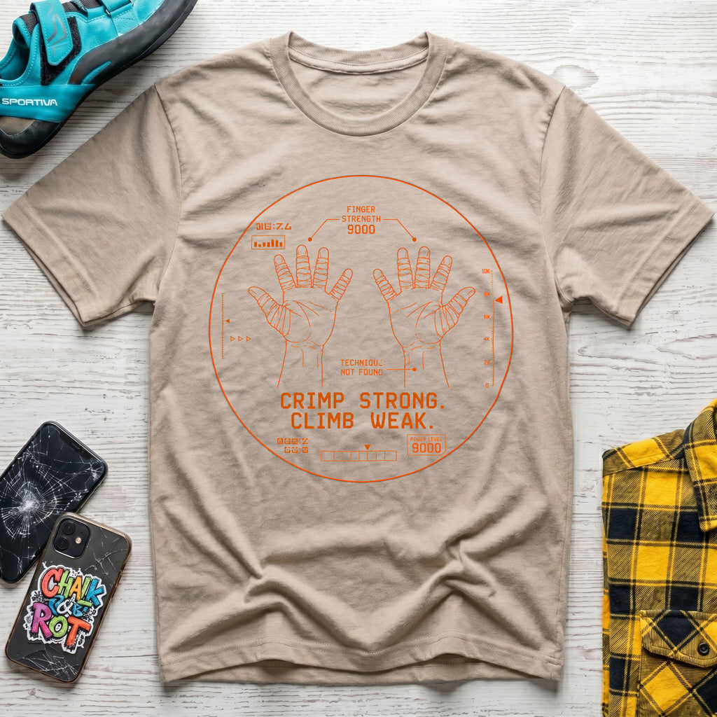 Crimp Strength 9000 T-Shirt