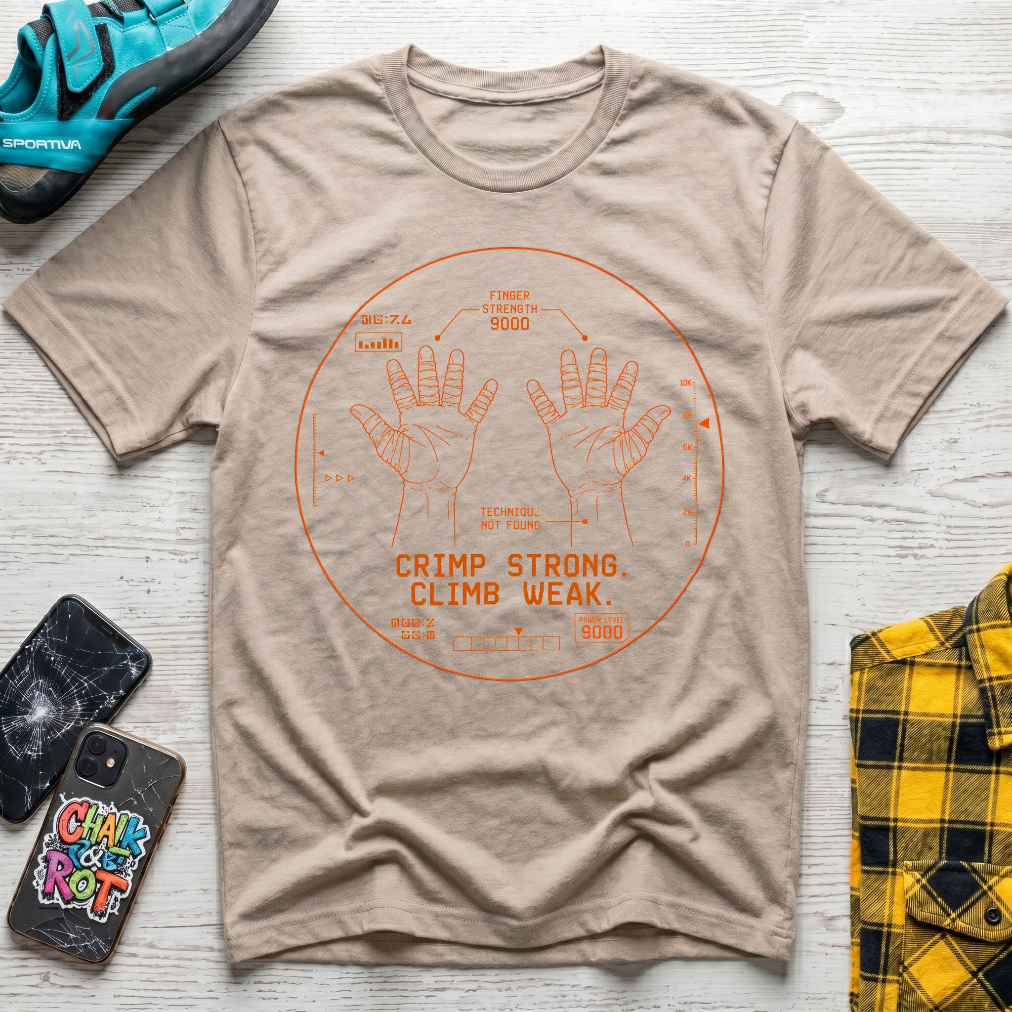 Crimp Strength 9000 T-Shirt