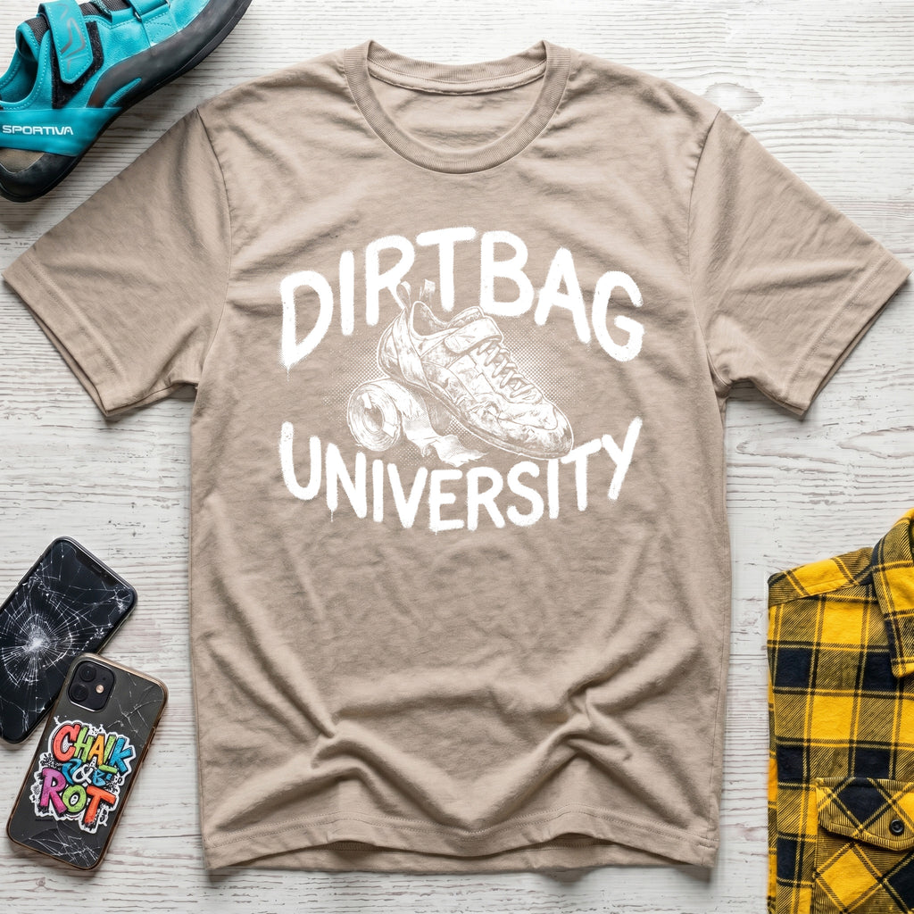 Dirtbag Graffiti White T-Shirt