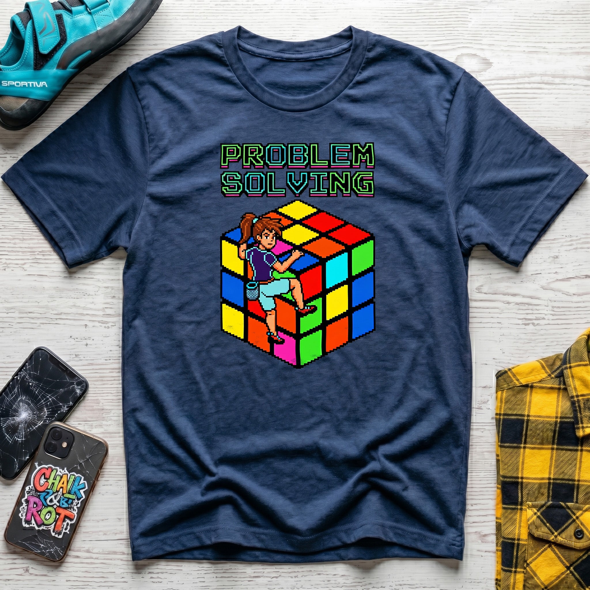 8-Bit Problem Girl T-Shirt