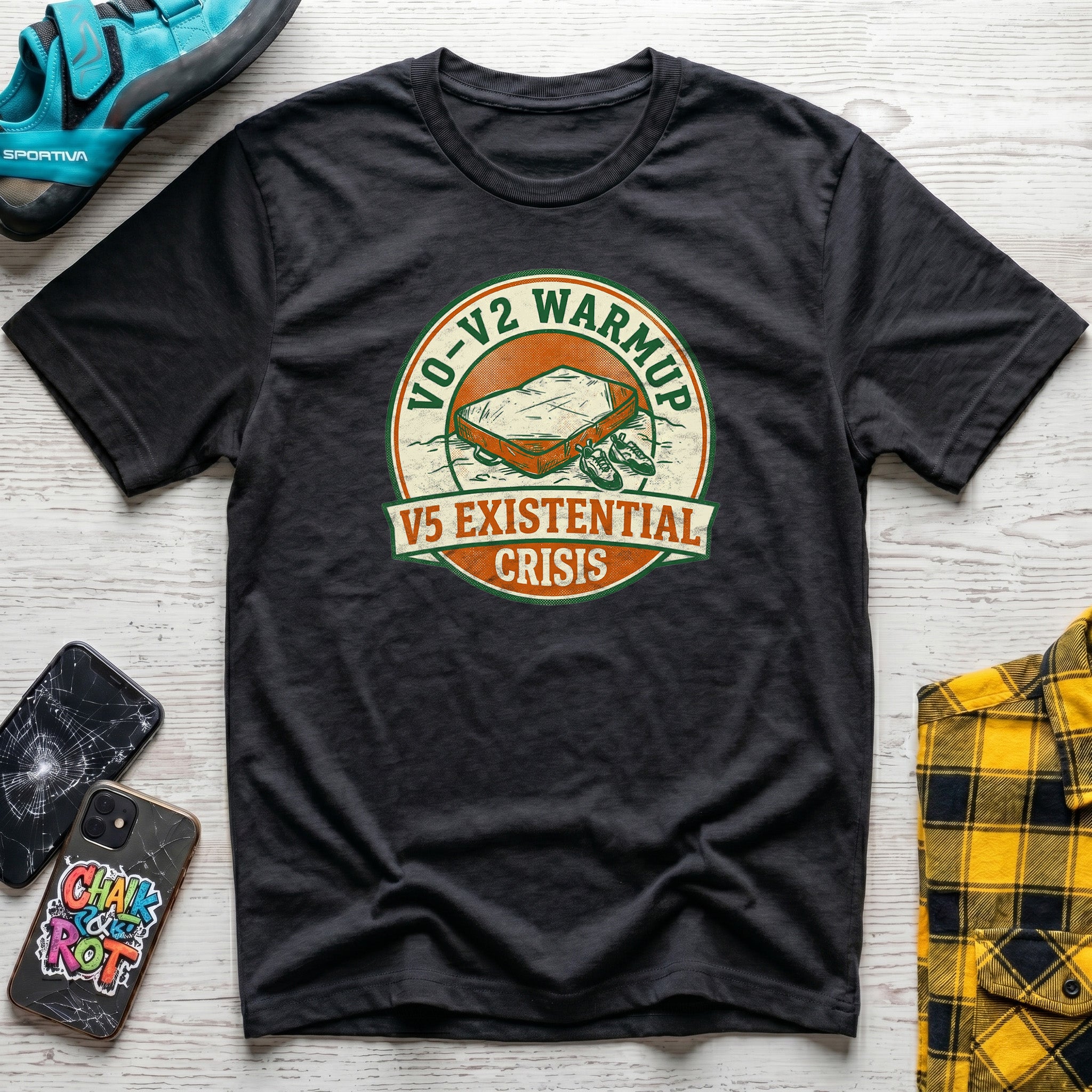 V5 Crisis  Badge T-Shirt