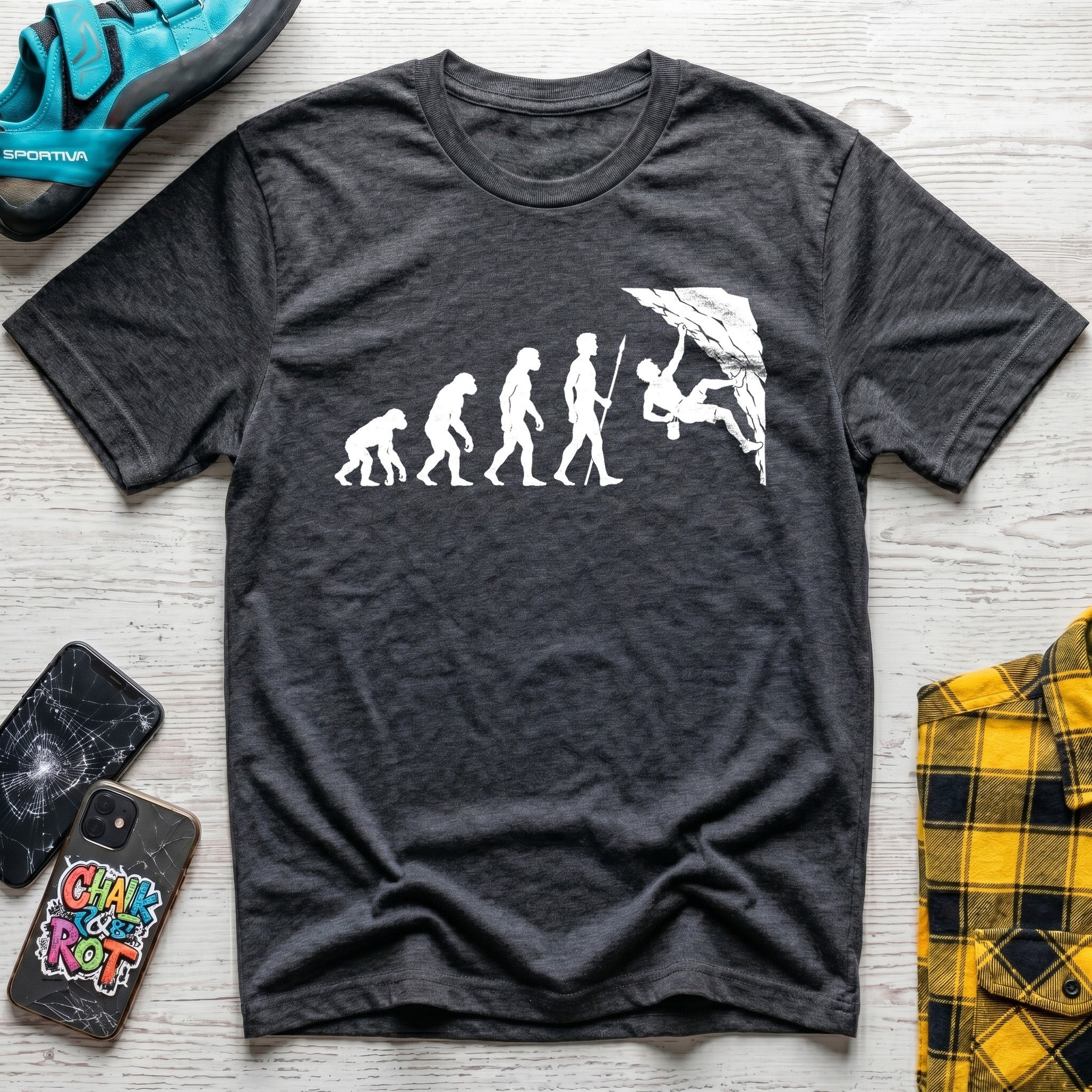 Evolution Of Climb T-Shirt
