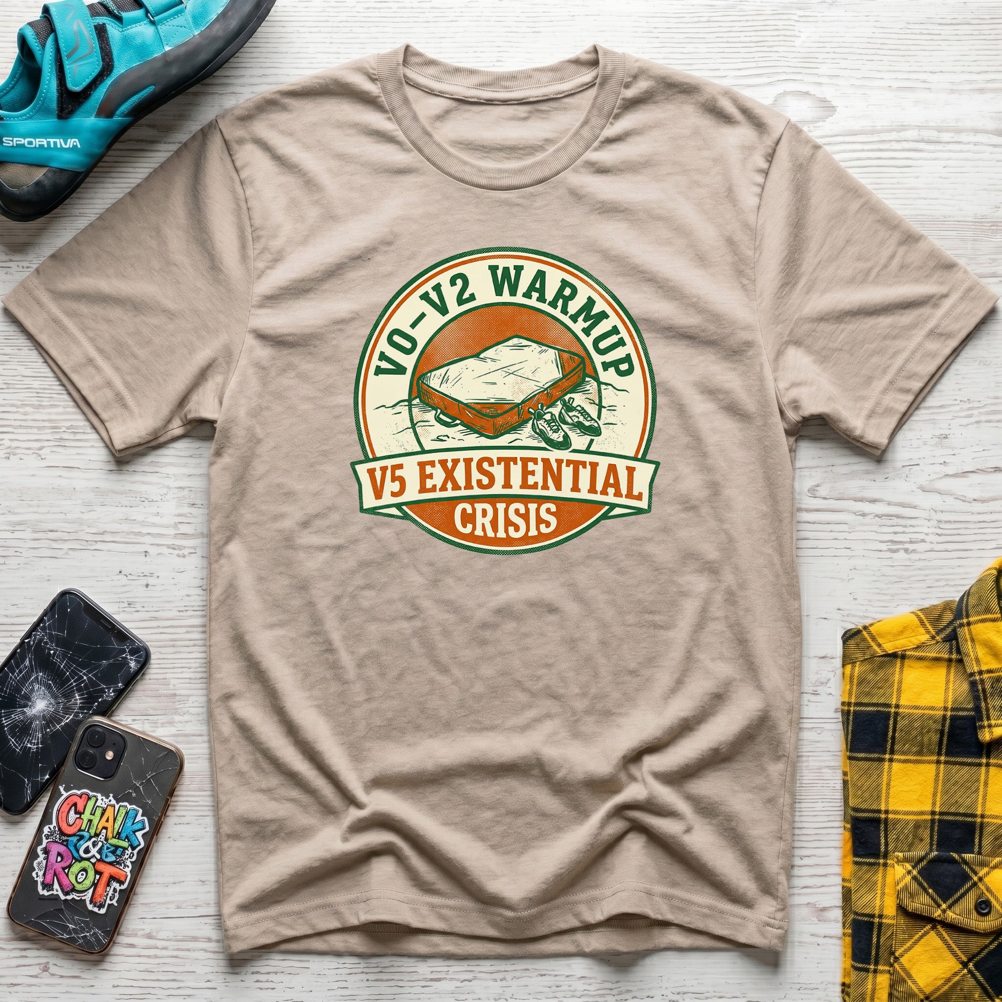 V5 Crisis  Badge T-Shirt