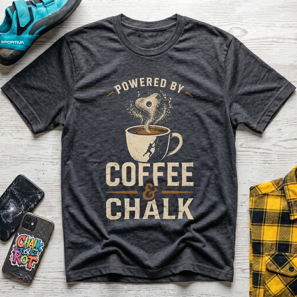 Powered By Coffee And Chalk T-Shirt