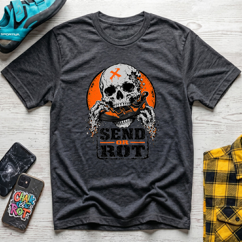 Send Or Rot Skull T-Shirt