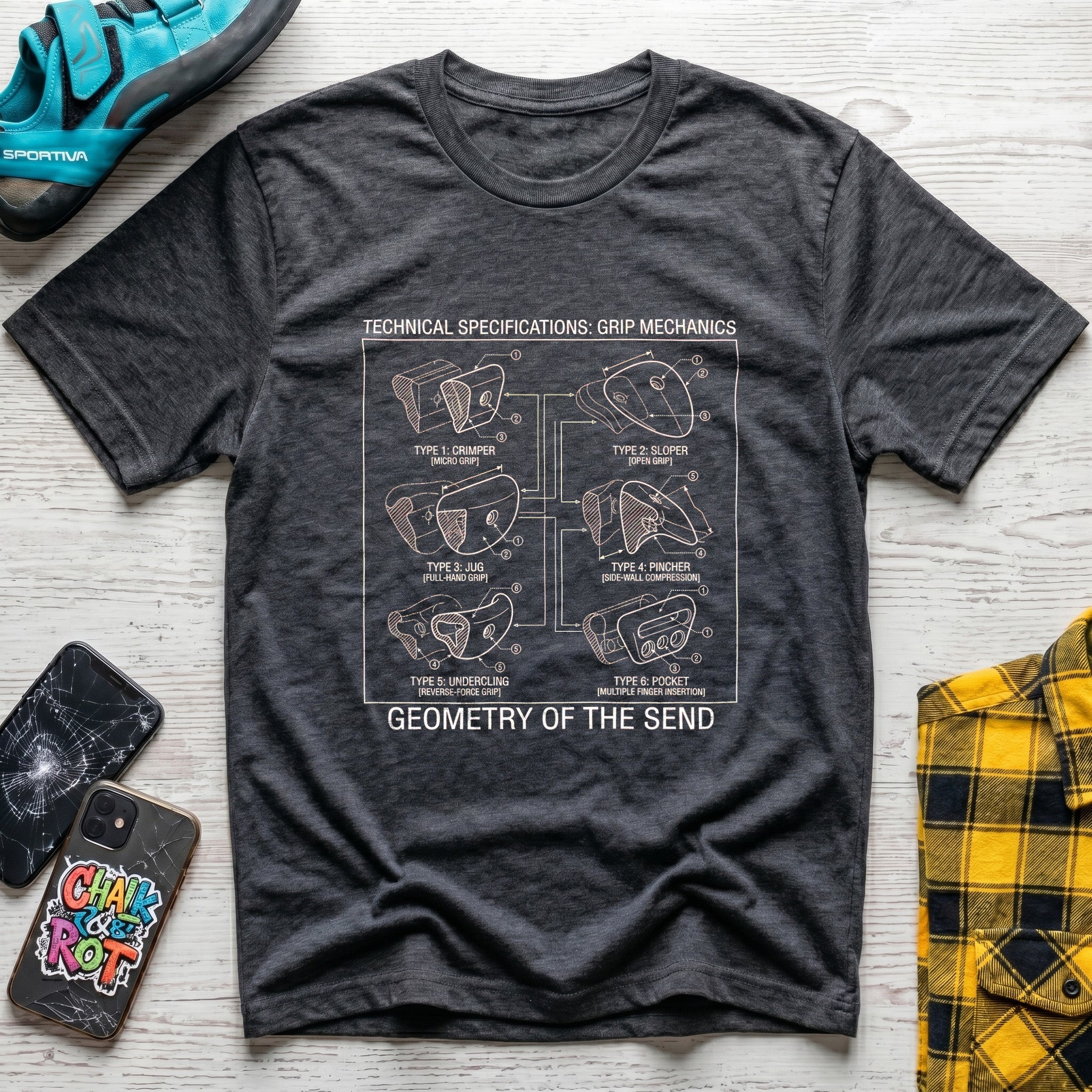 Grip Geometry T-Shirt