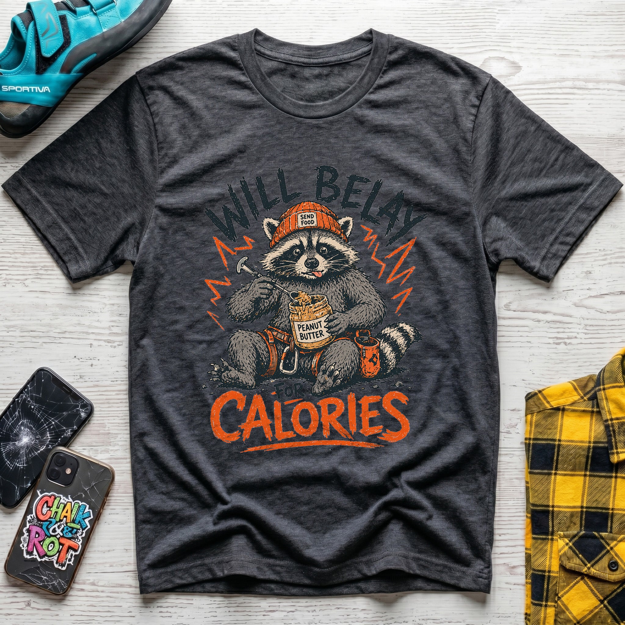 Belay For Calories T-Shirt