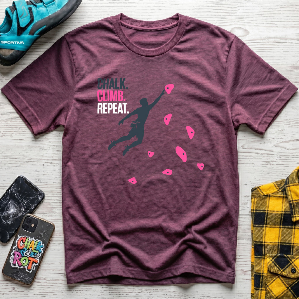 Chalk Climb Repeat T-Shirt