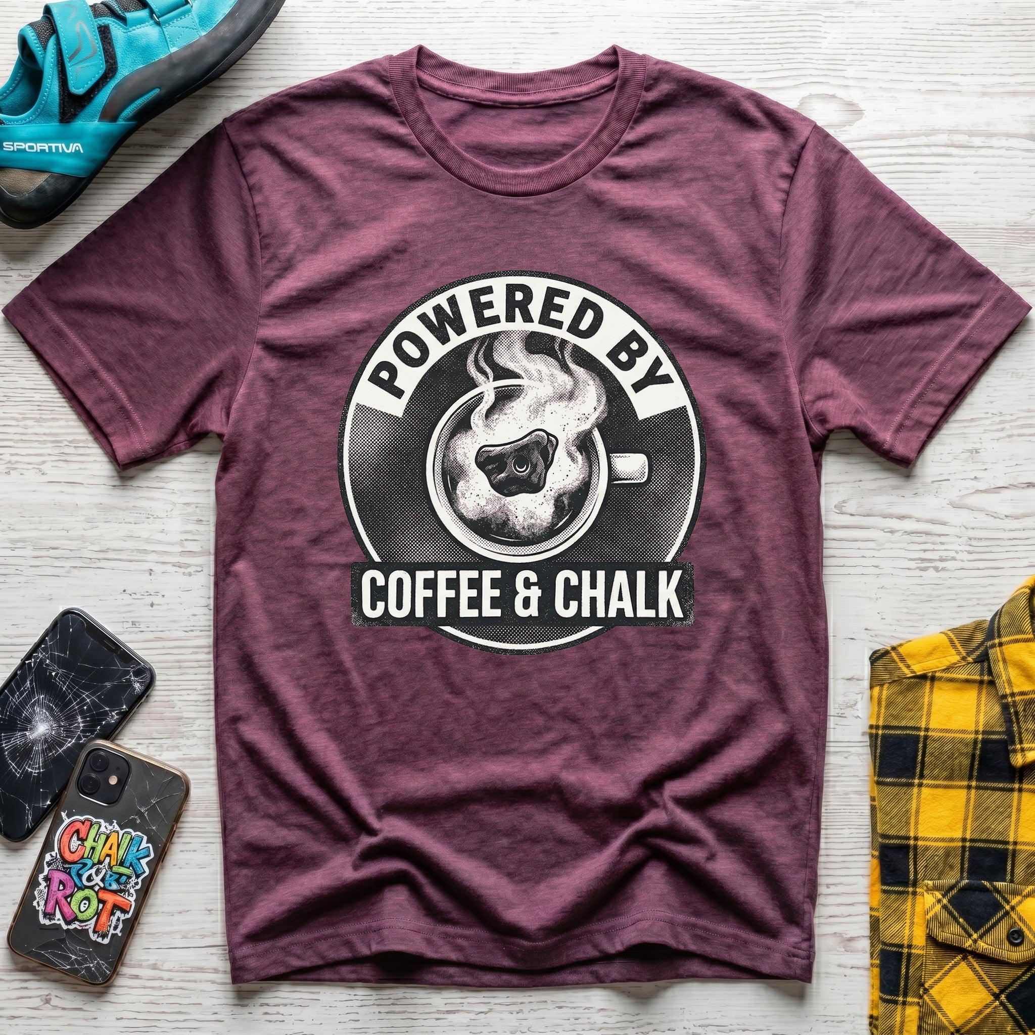 Coffee Chalk Logo T-Shirt