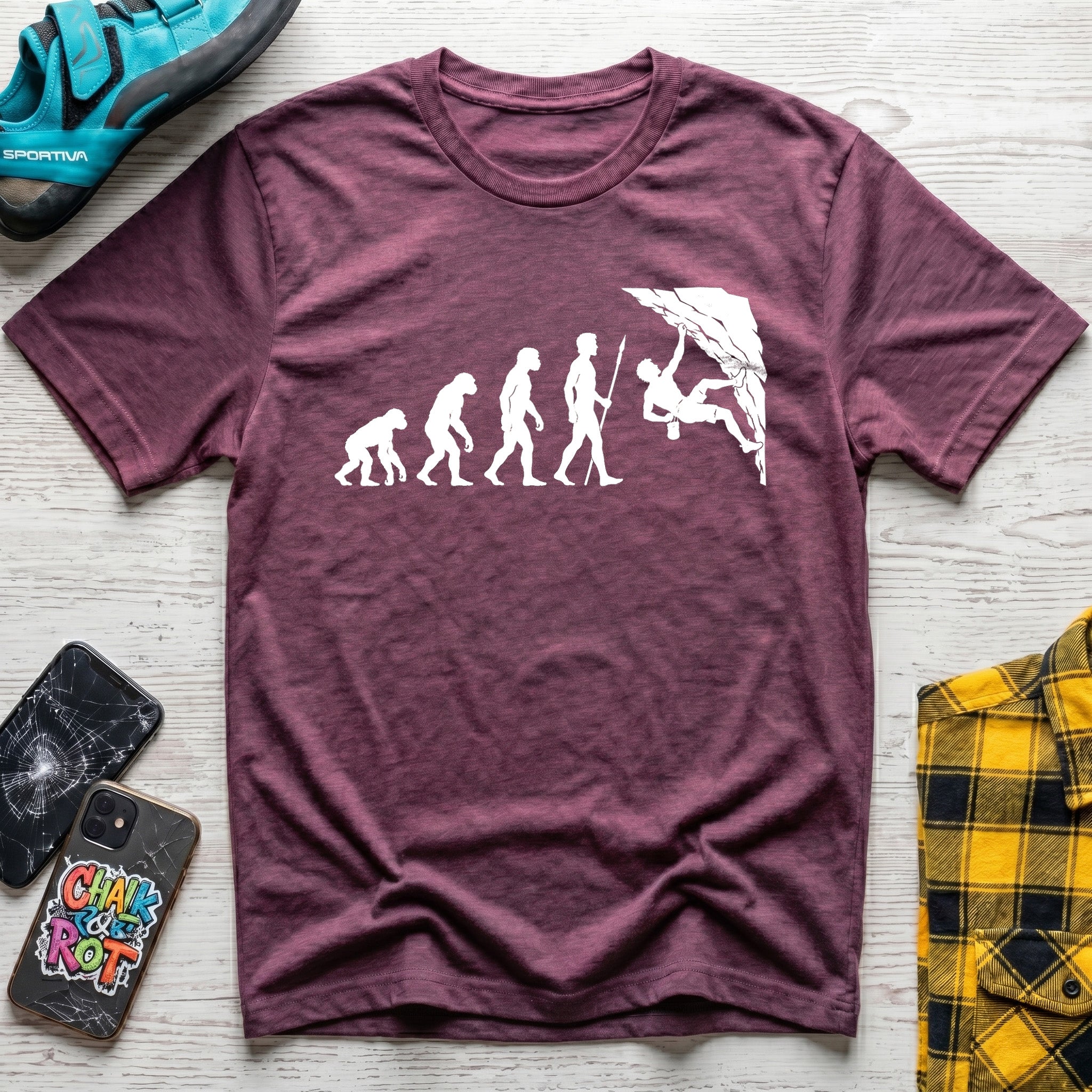 Evolution Of Climb T-Shirt