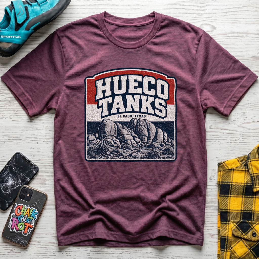 Hueco Tanks Flag T-Shirt
