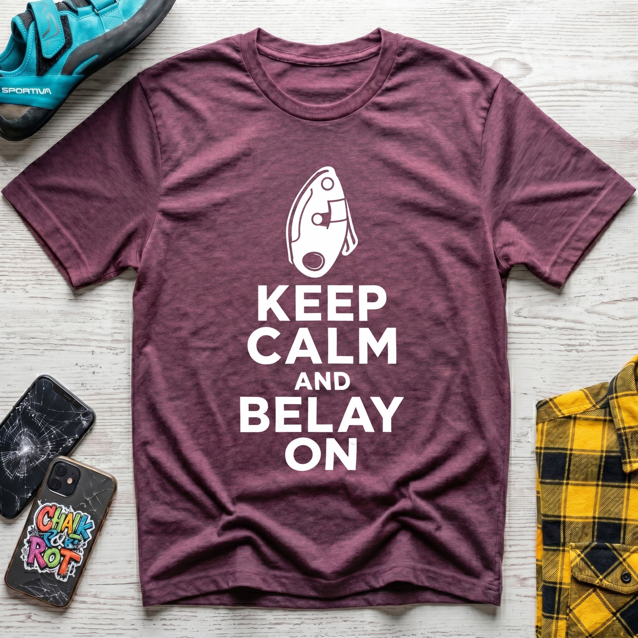 Belay On T-Shirt