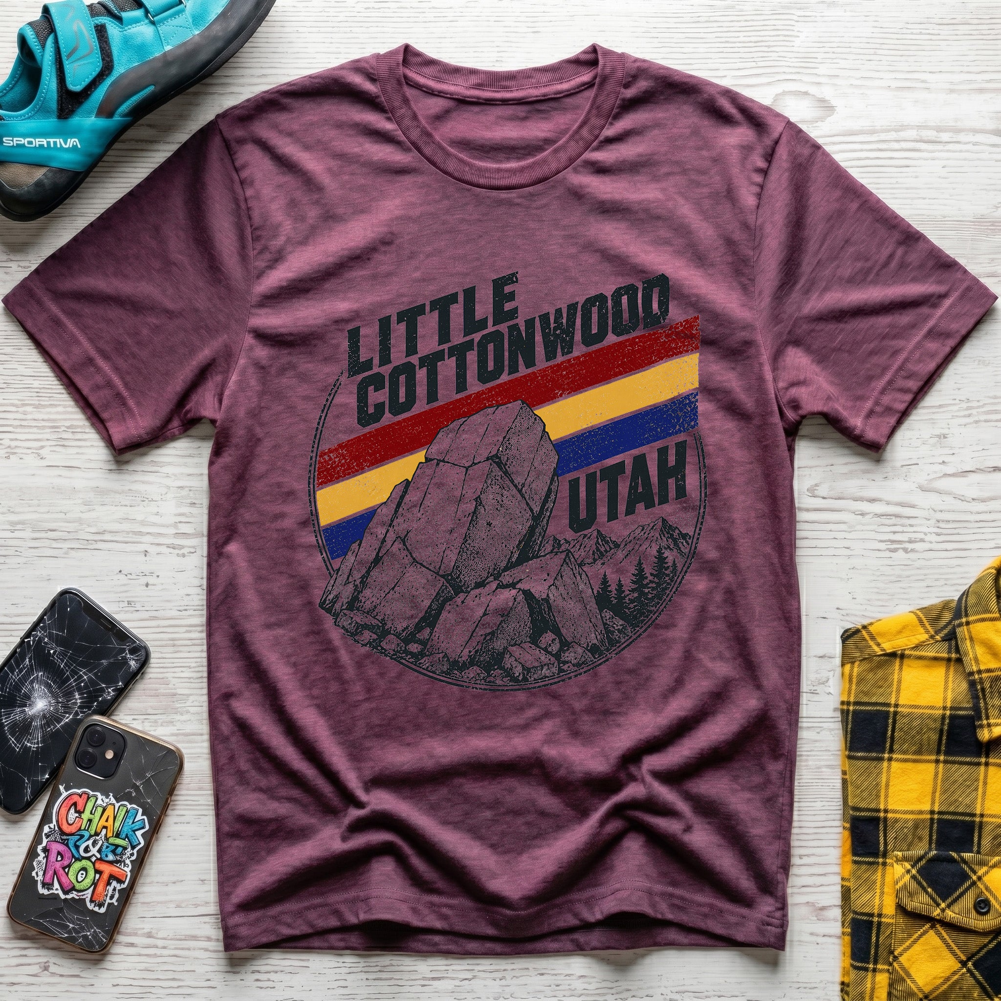 Little Cottonwood Flag T-Shirt