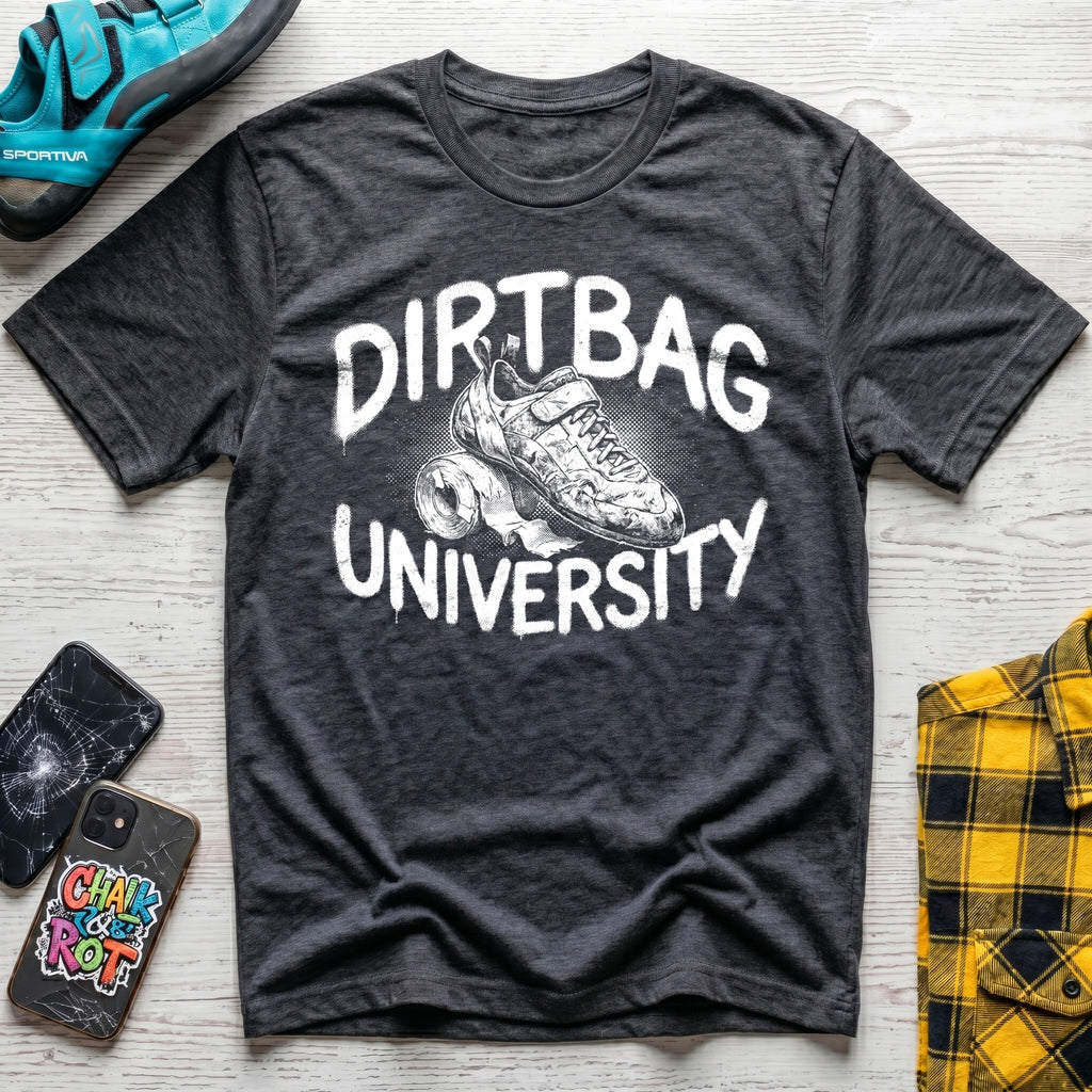 Dirtbag Graffiti White T-Shirt