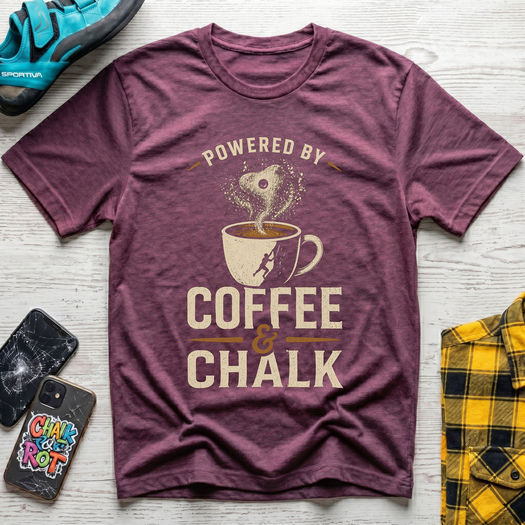 Powered By Coffee And Chalk T-Shirt