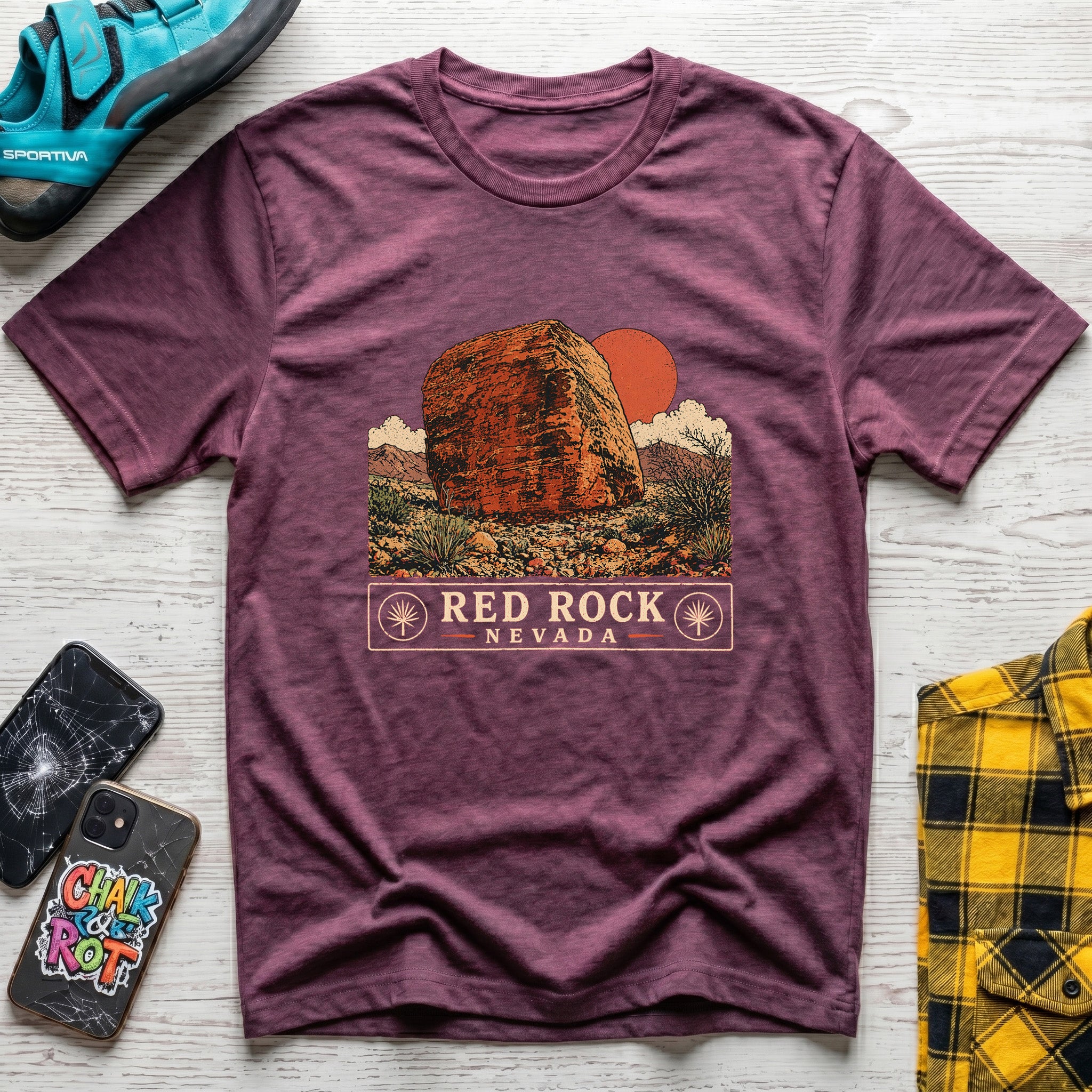 Red Rock Boulder T-Shirt