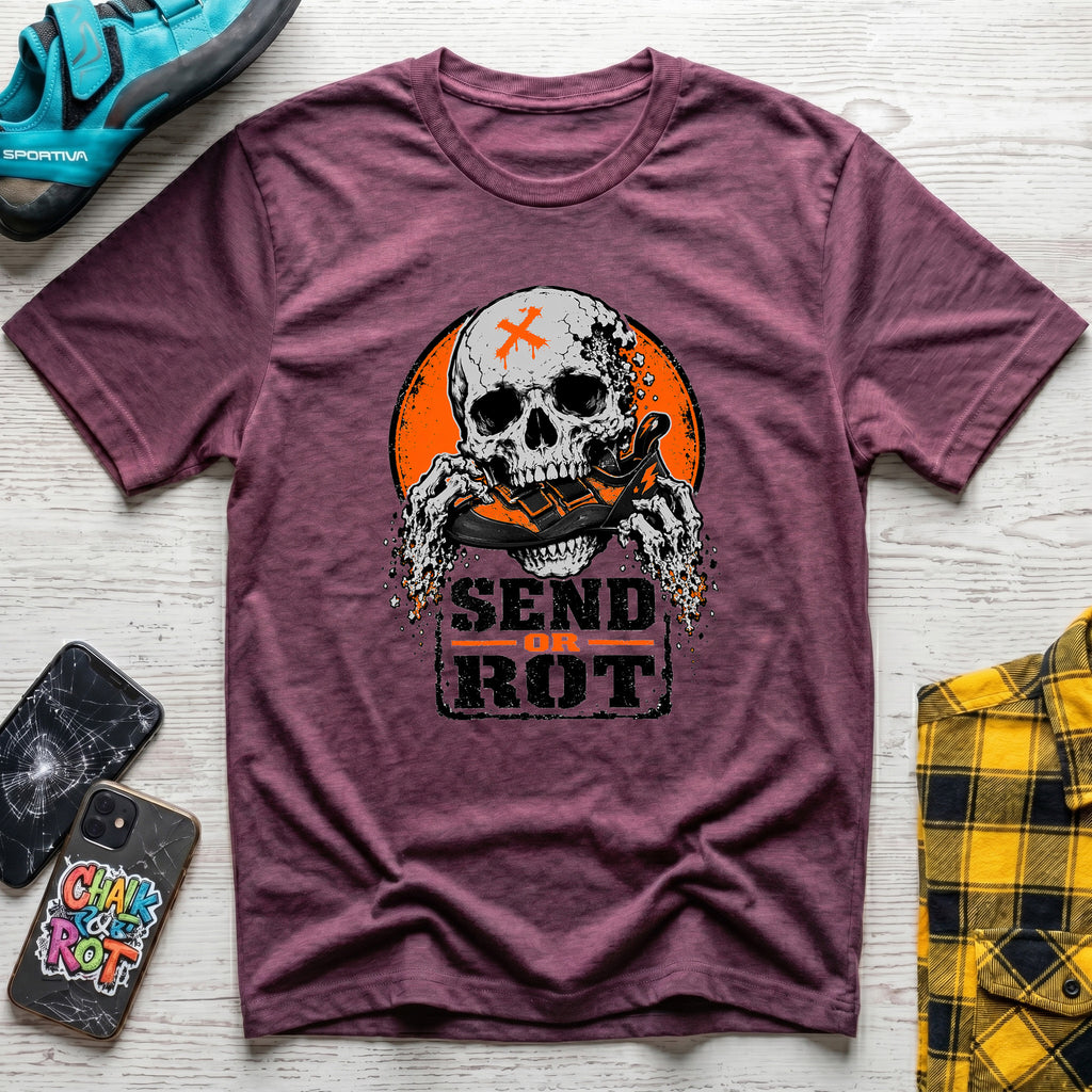 Send Or Rot Skull T-Shirt