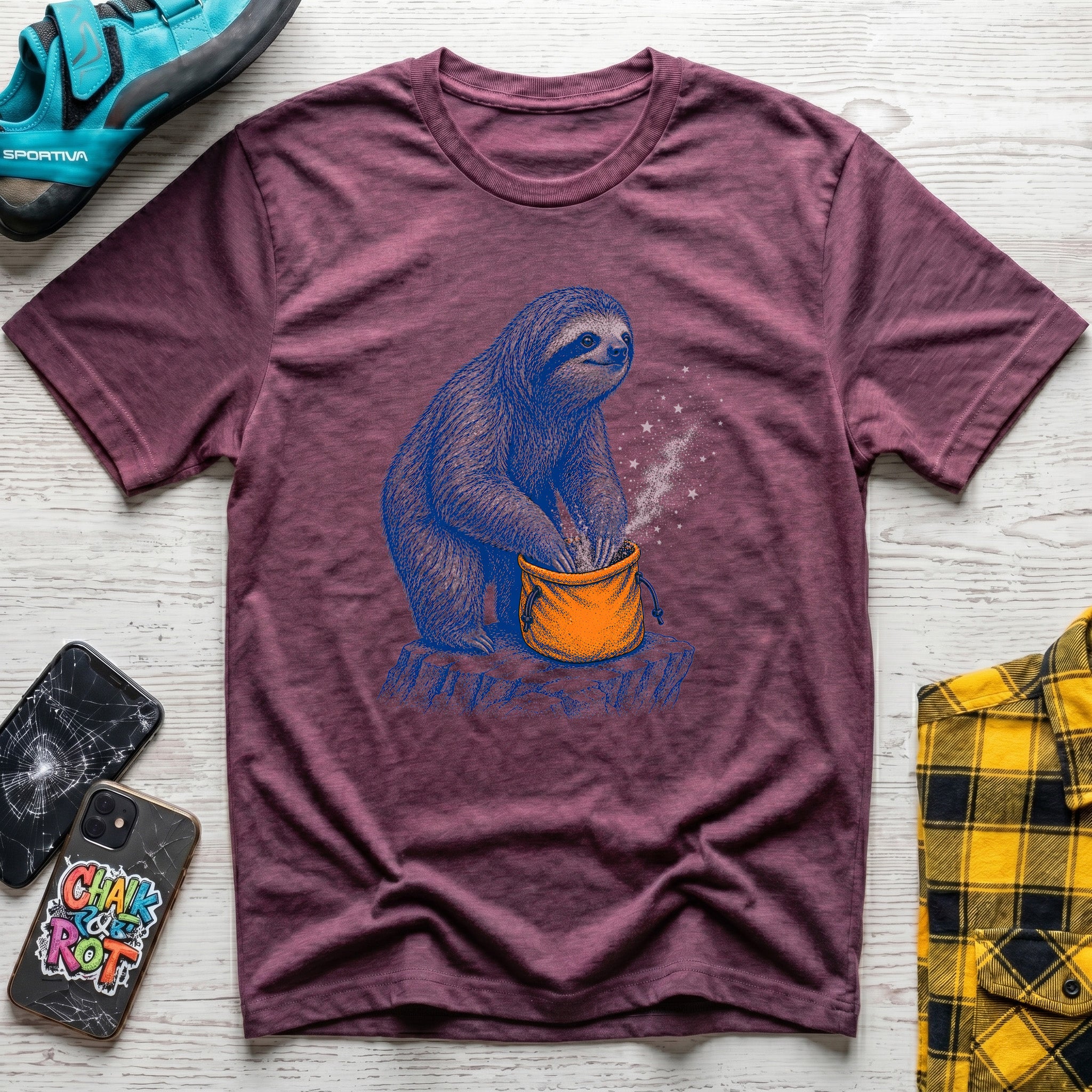 Sloth Chalk T-Shirt