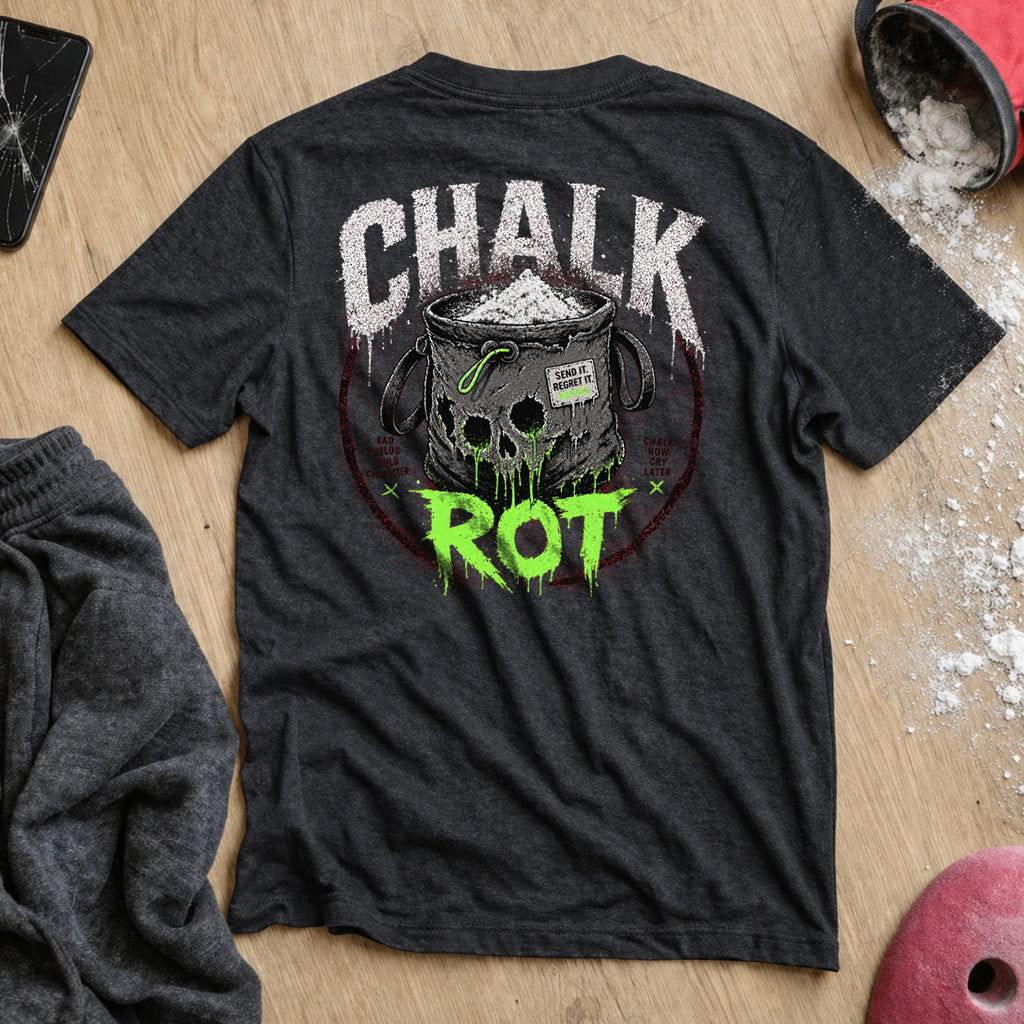 Chalk Rot Bag Backprint T-Shirt