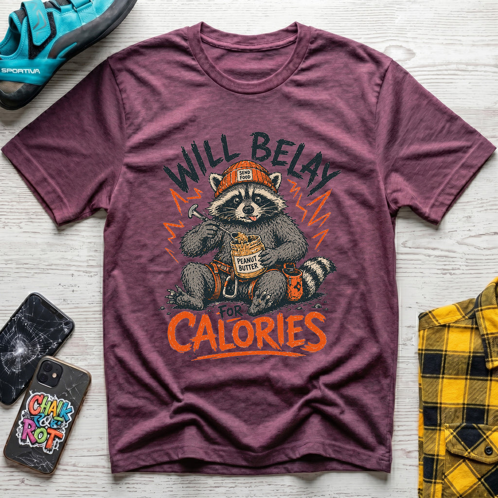 Belay For Calories T-Shirt