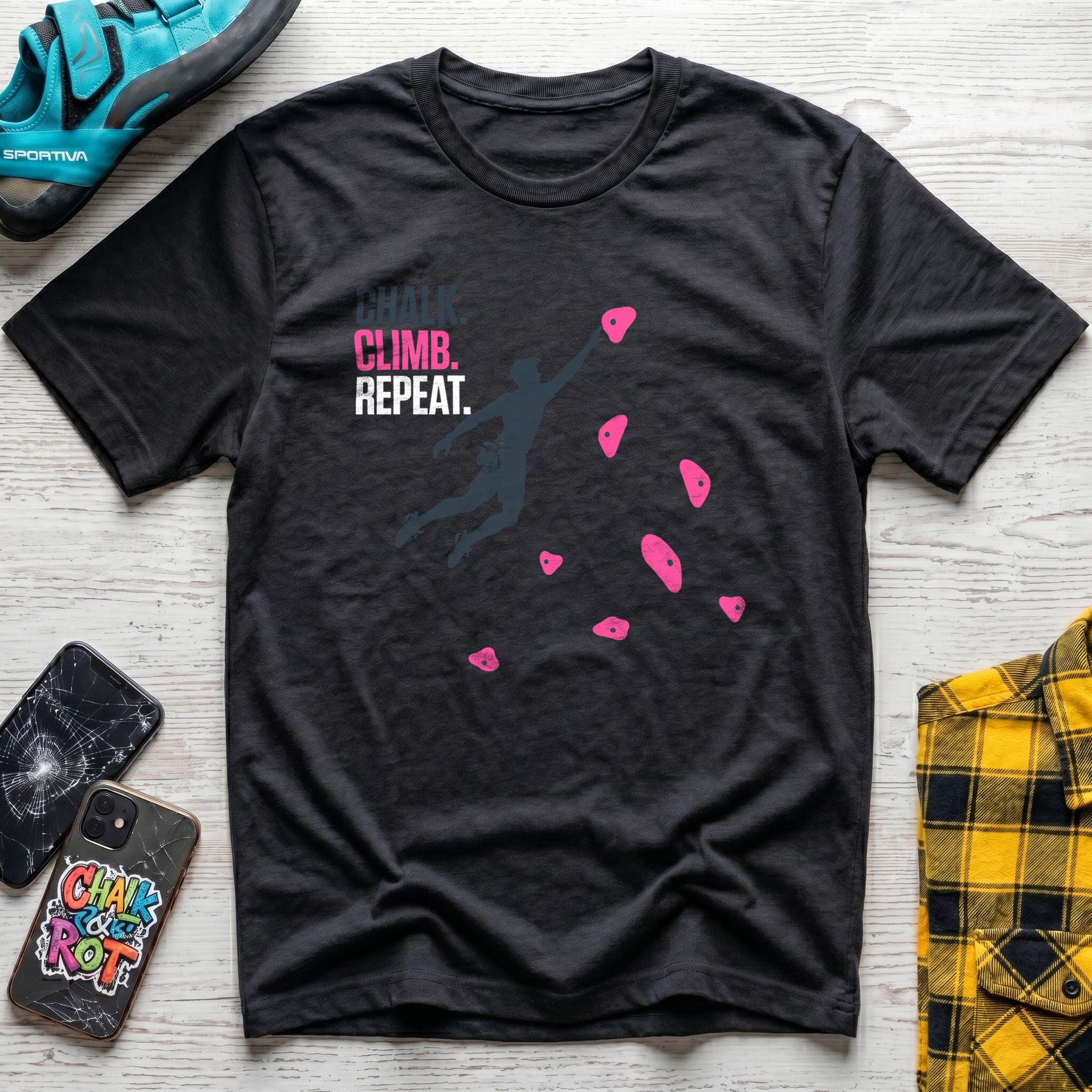Chalk Climb Repeat T-Shirt