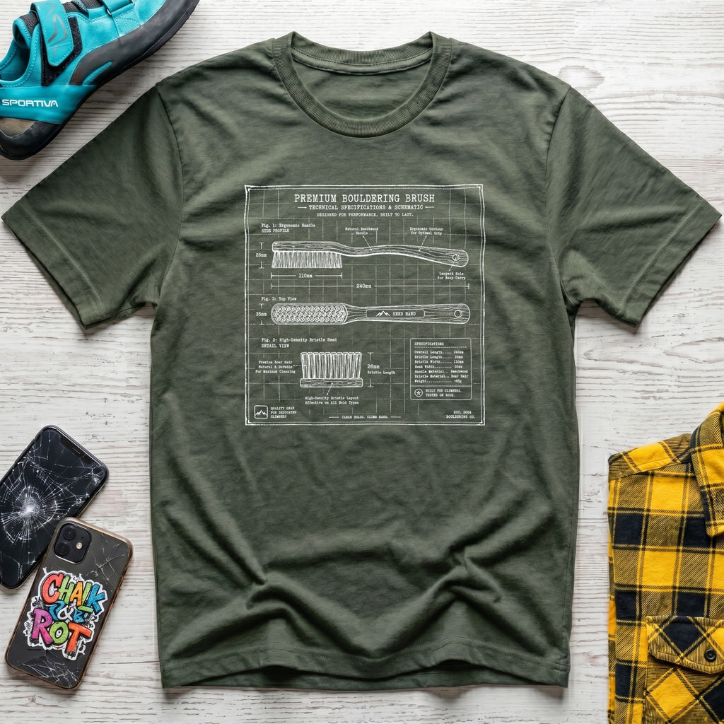 Brush Schematic T-Shirt