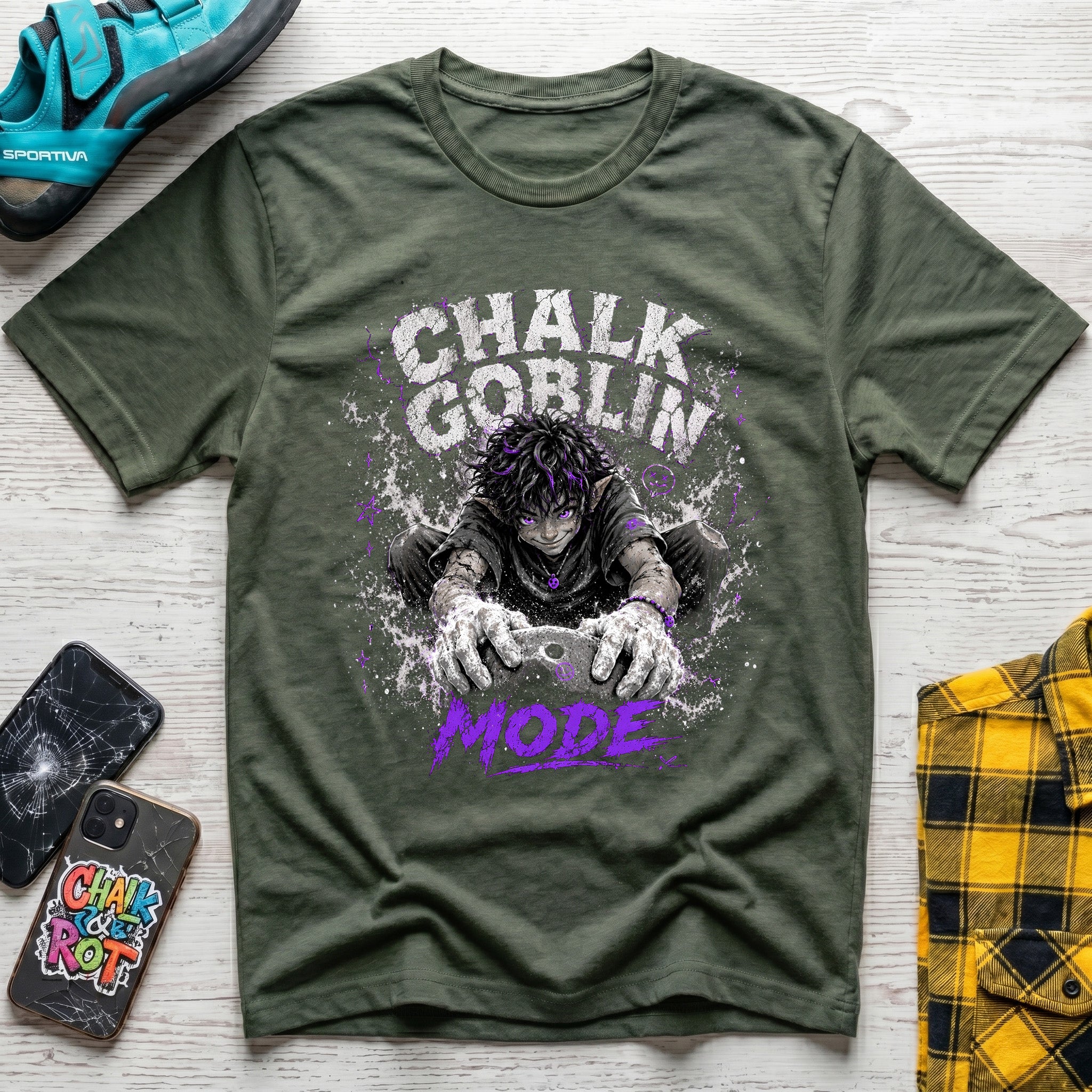 Chalk Goblin Mode T-Shirt