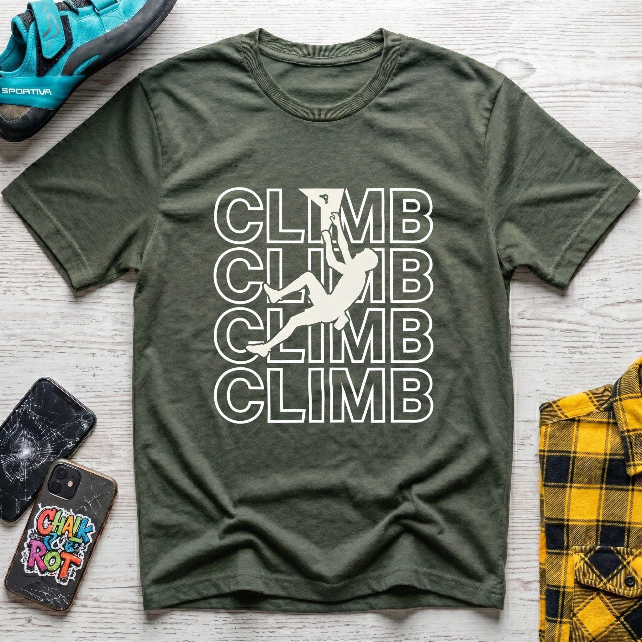 Climb Silhouette T-Shirt