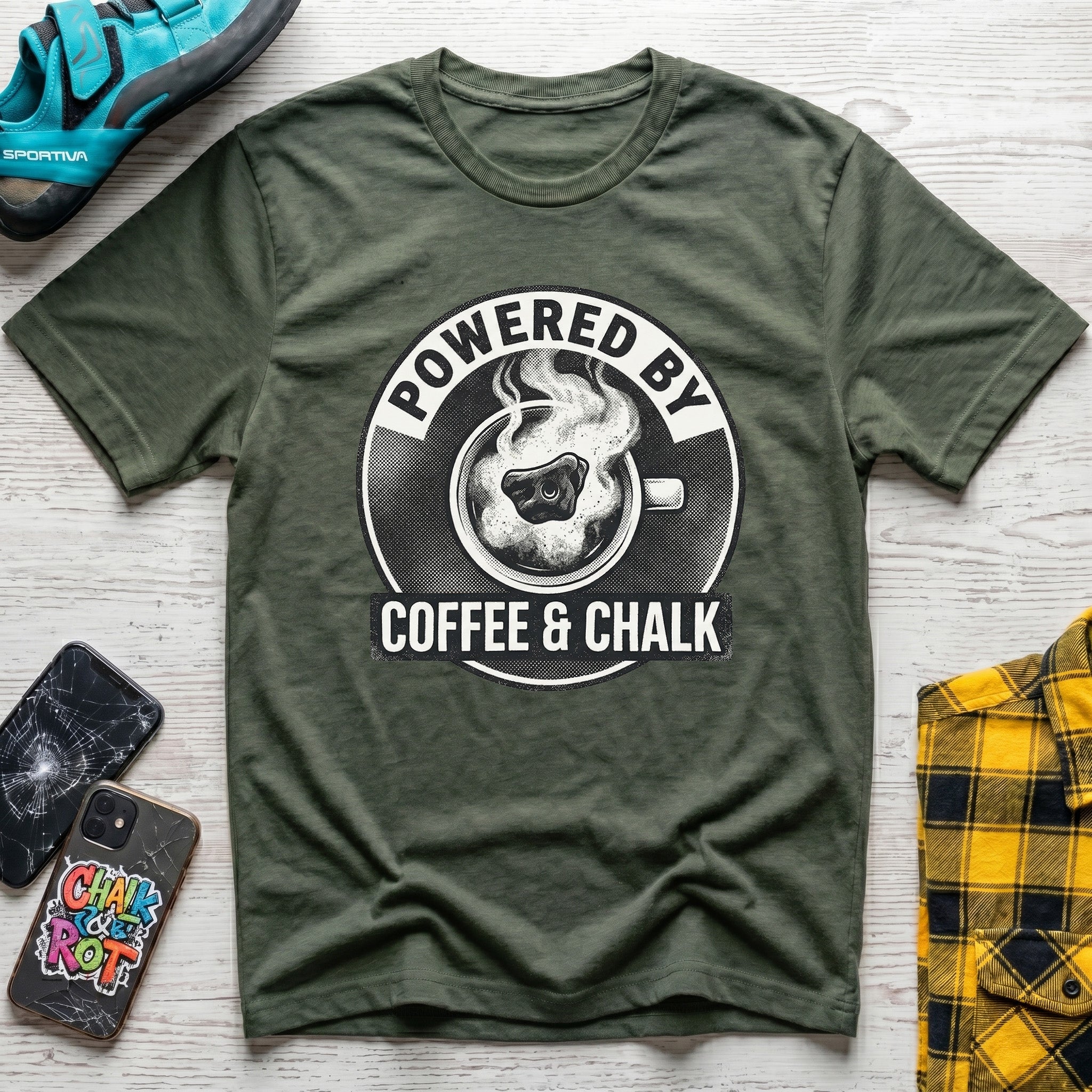 Coffee Chalk Logo T-Shirt